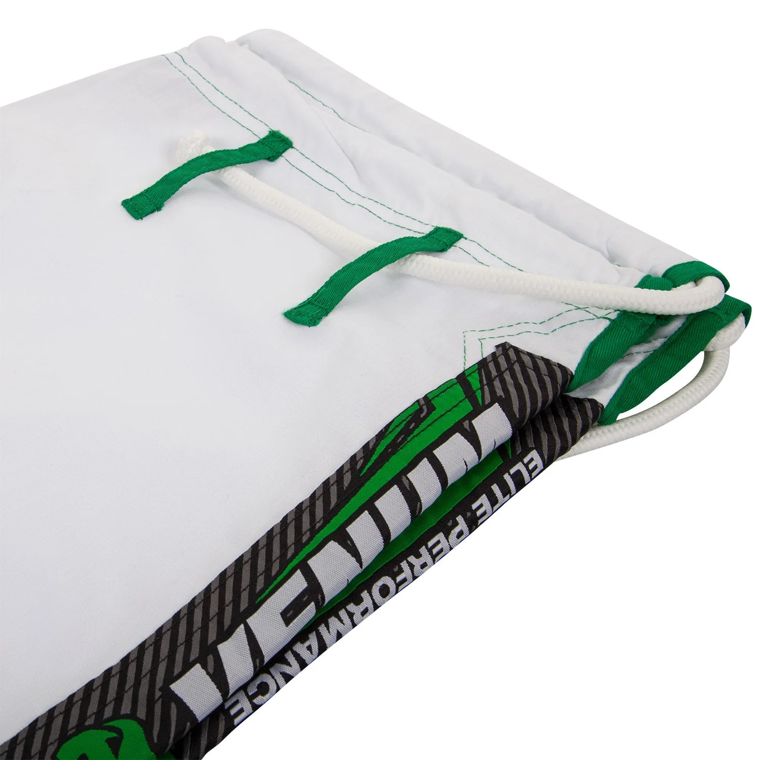 Venum Elite BJJ Gi - White/Green - Image 8
