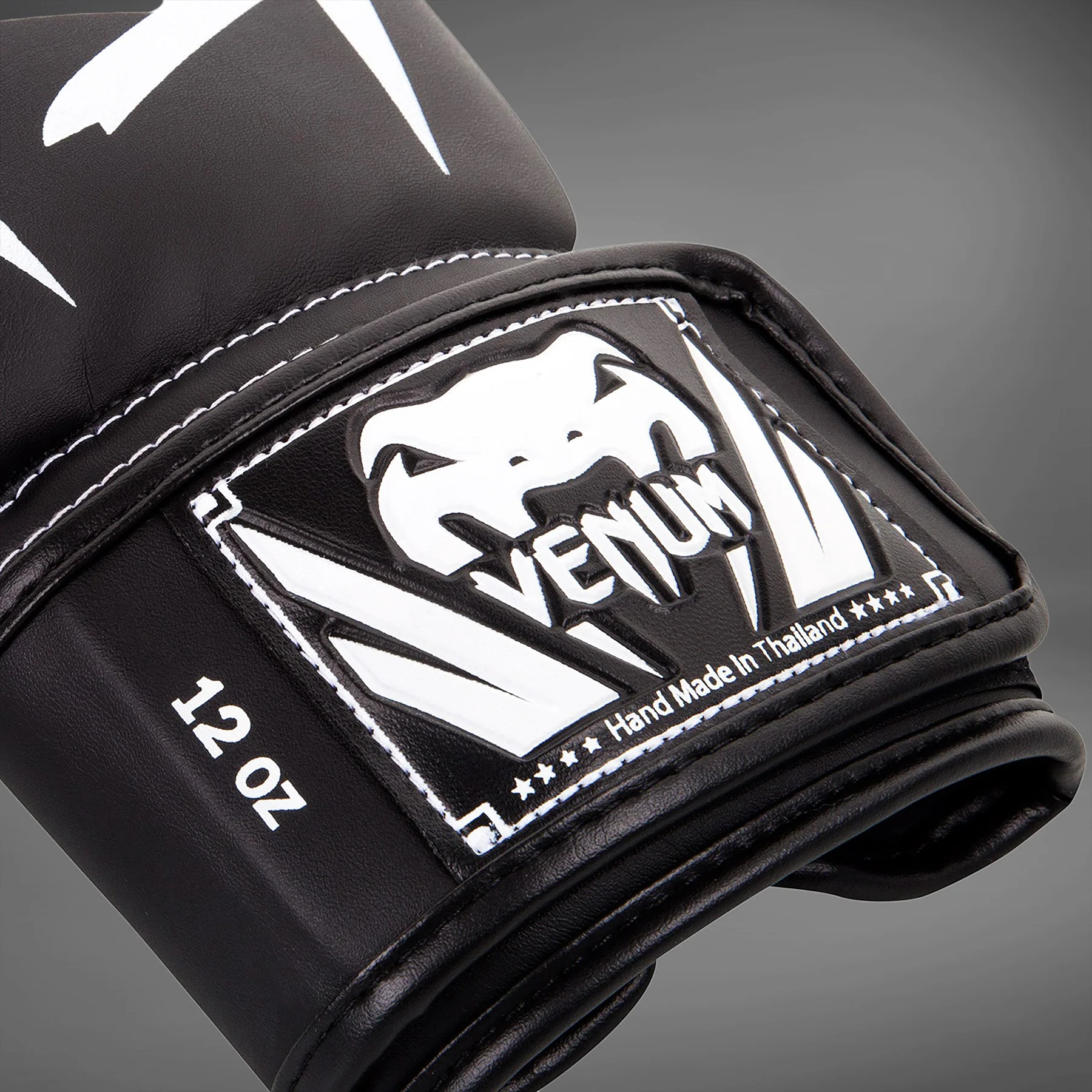 Venum Elite Boxing Gloves - Black/White - Image 4