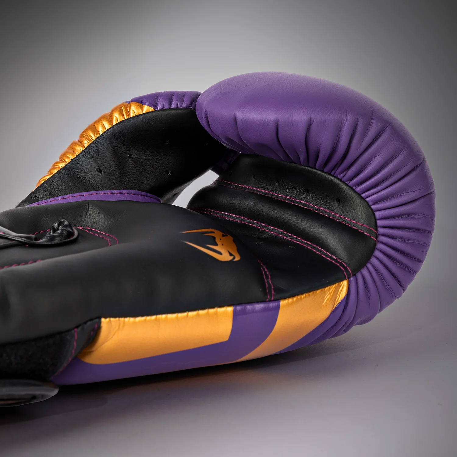 Venum Elite Boxing Gloves - Dark Purple - Special Edition - Image 4