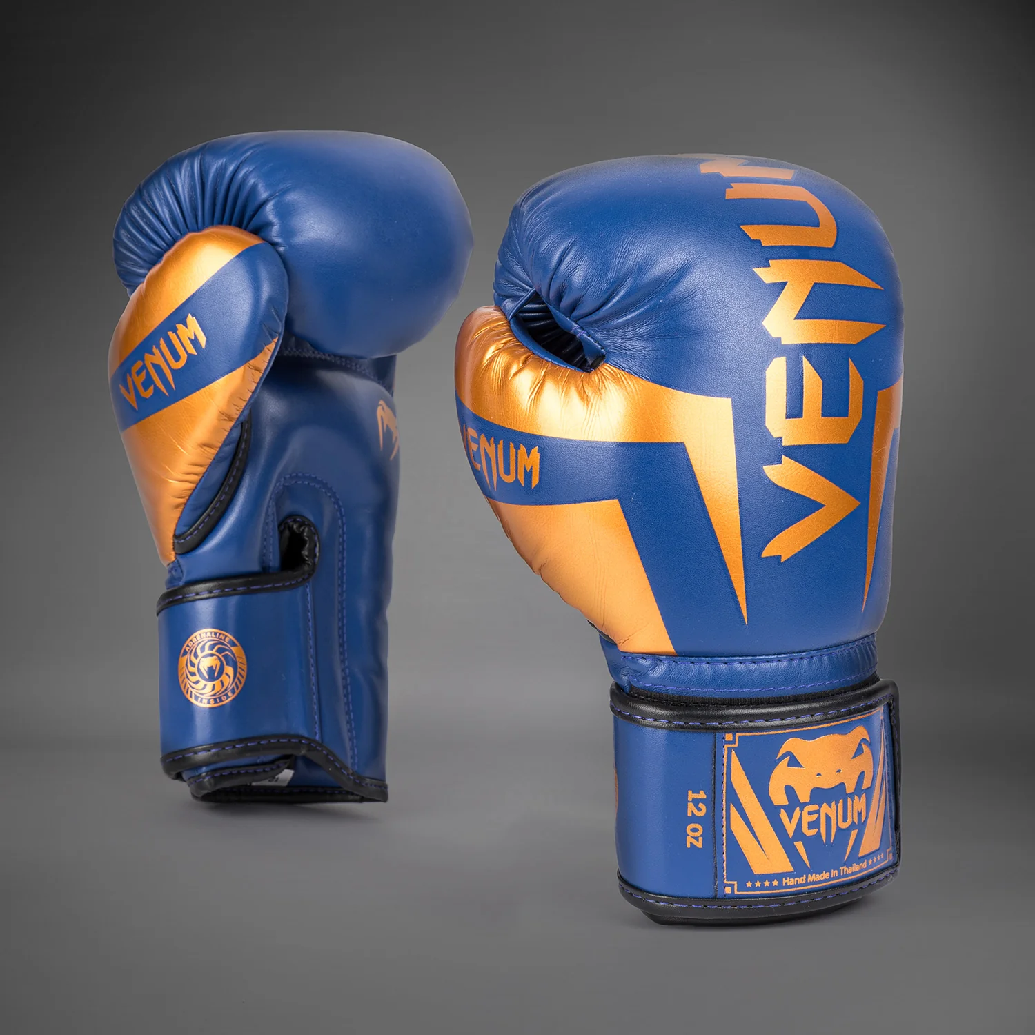 Venum Elite Boxing Gloves - Royal Blue - Special Edition - Image 2