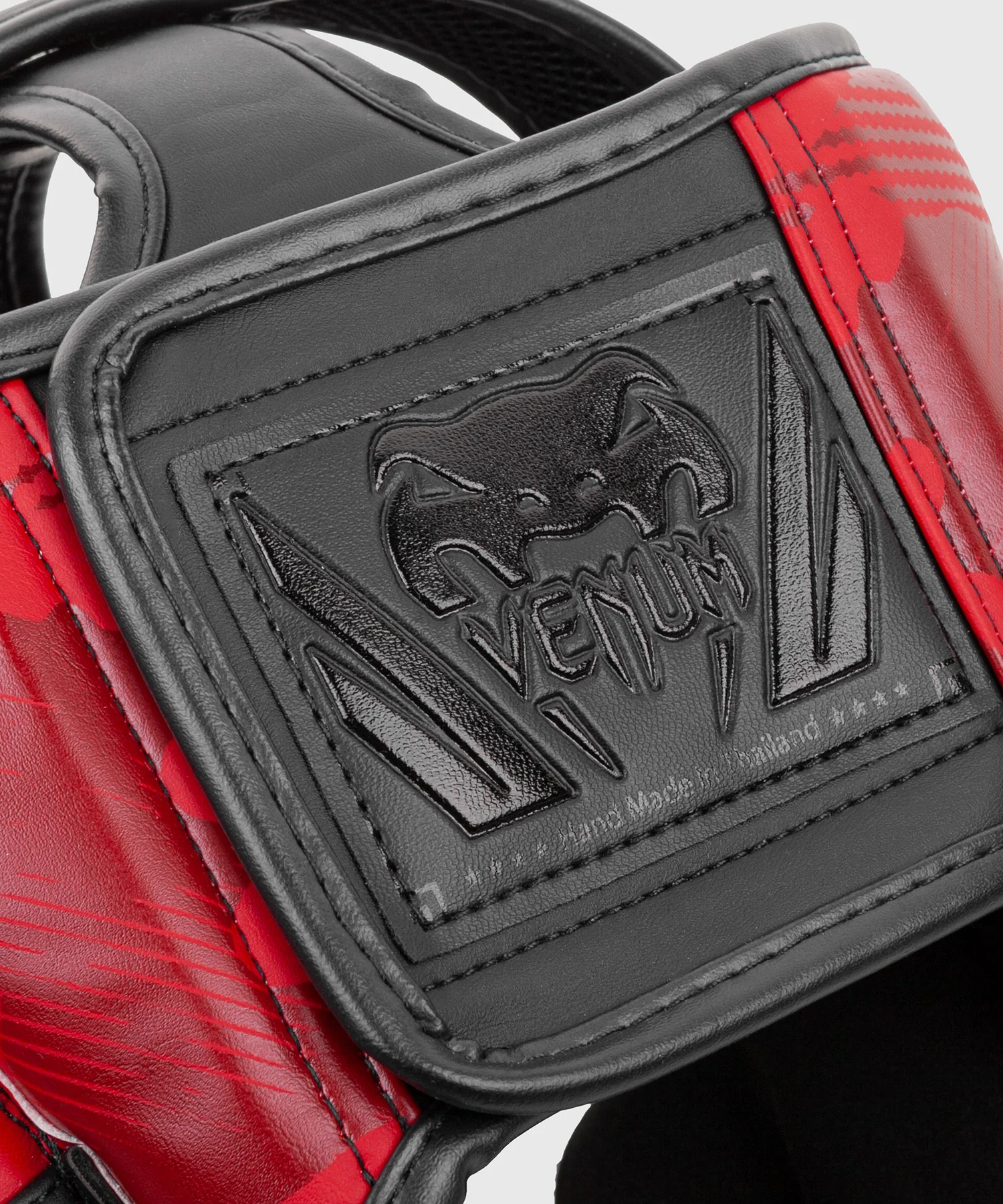 Venum Elite Boxing Headgear - Red Camo - Image 6
