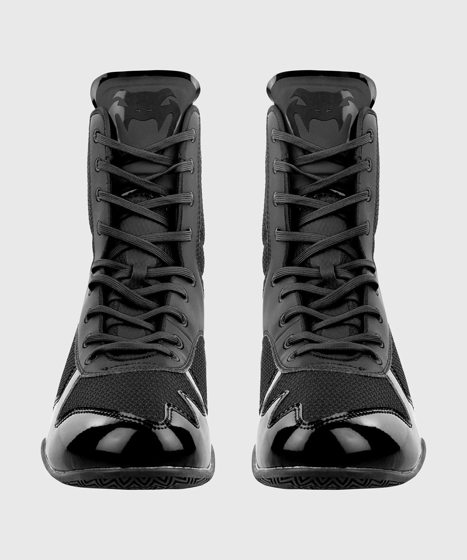 Venum Elite Boxing Shoes - Black/Black - Image 4