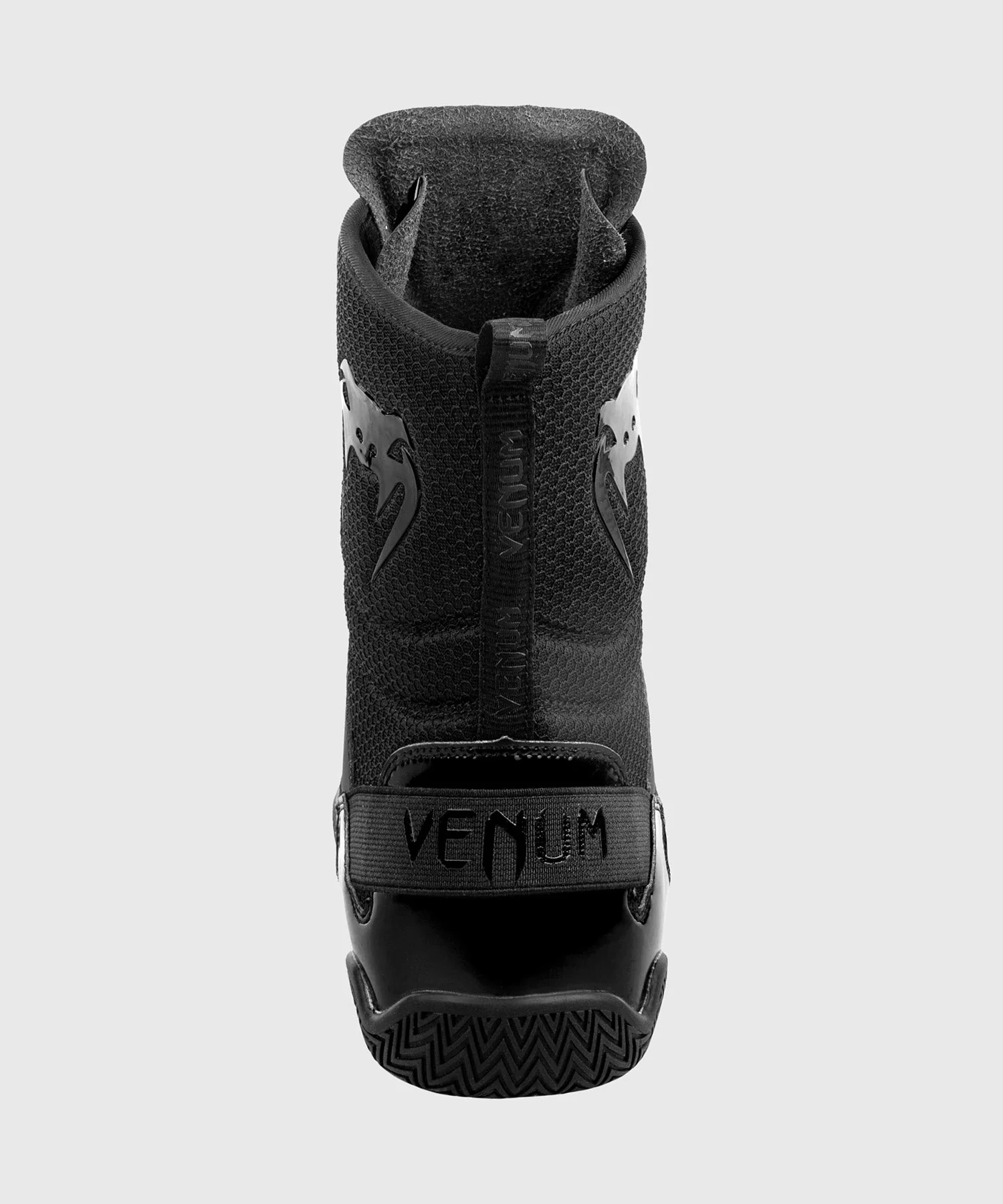 Venum Elite Boxing Shoes - Black/Black - Image 7