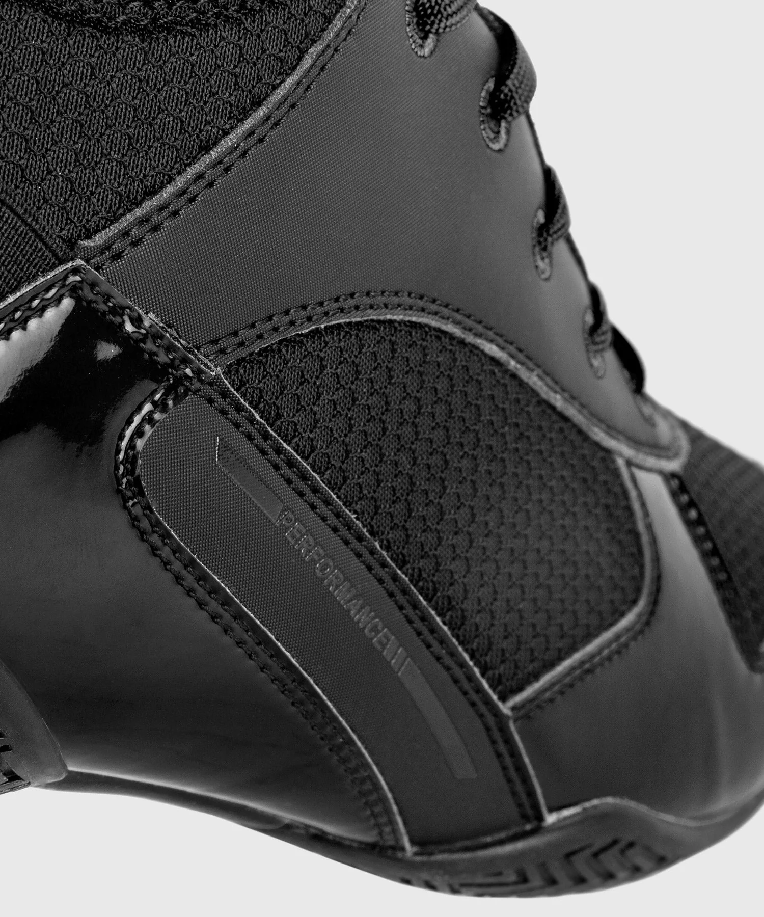 Venum Elite Boxing Shoes - Black/Black - Image 9