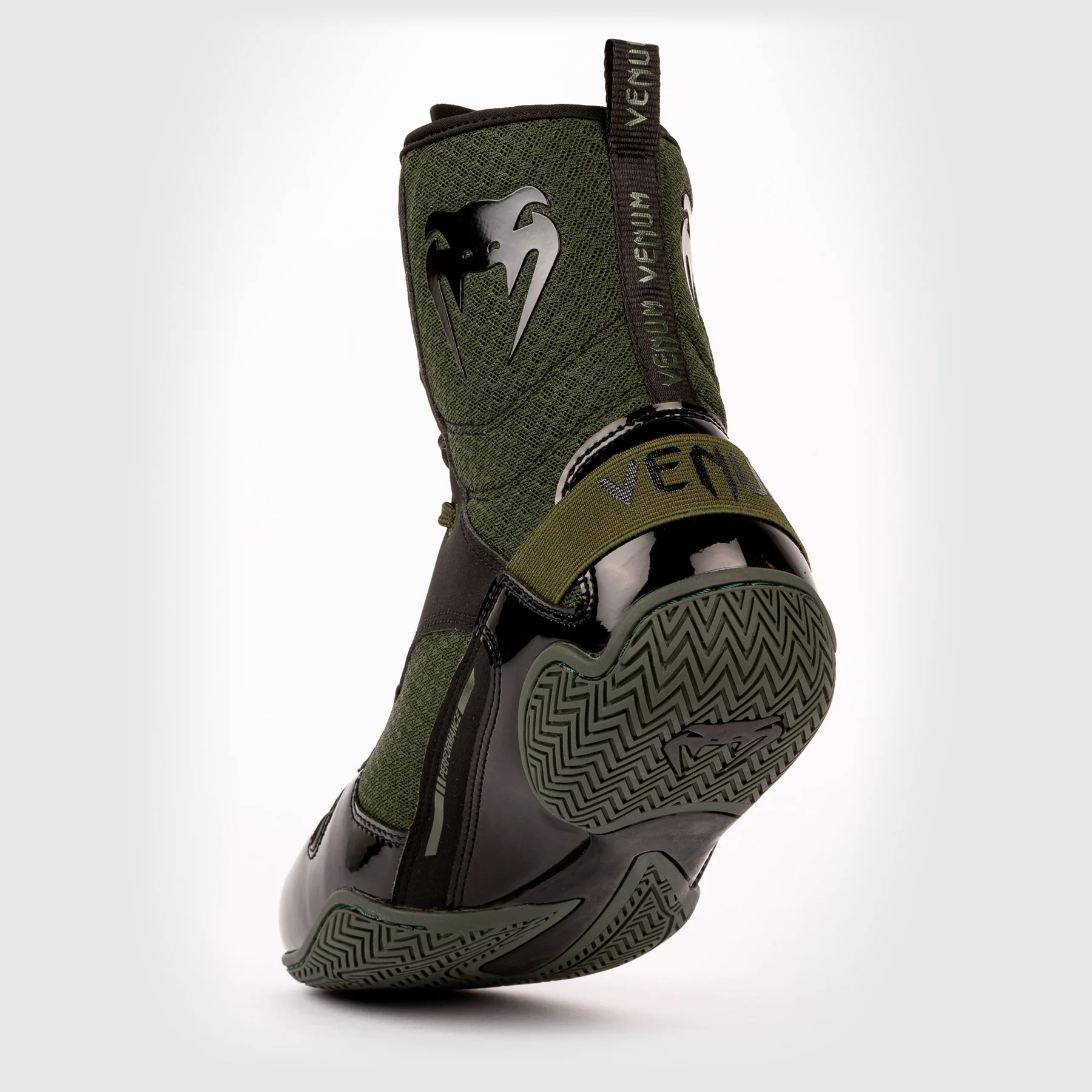 Venum Elite Boxing Shoes – Khaki - Image 3
