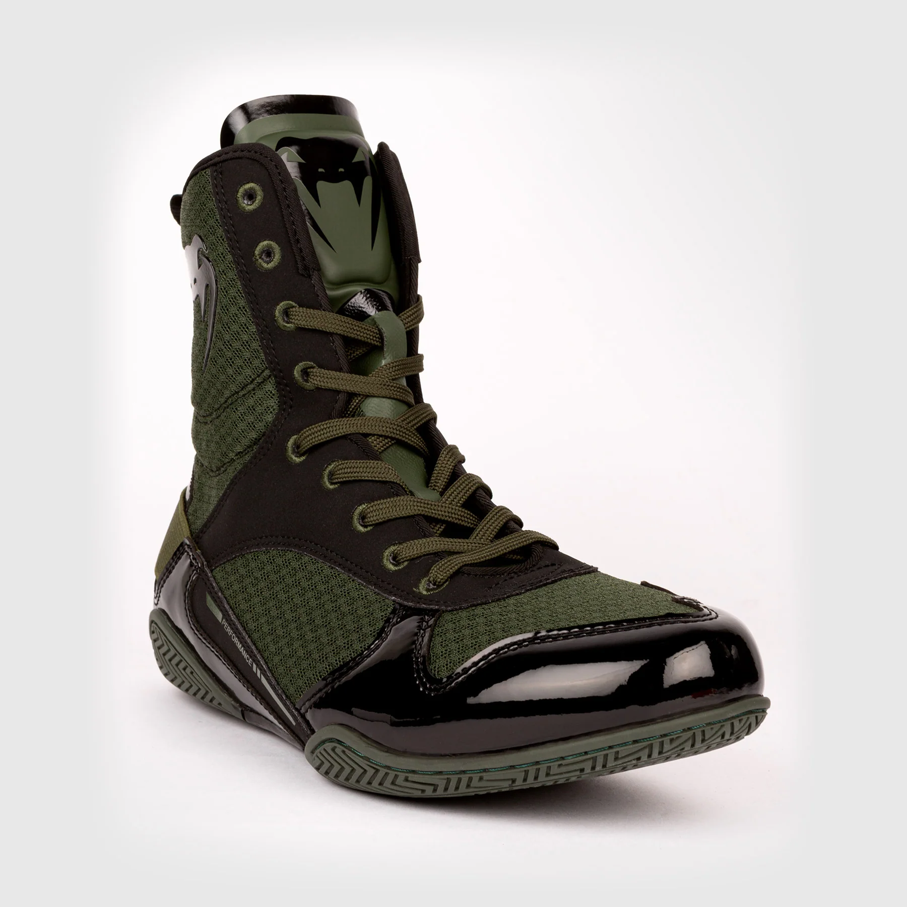 Venum Elite Boxing Shoes – Khaki - Image 4
