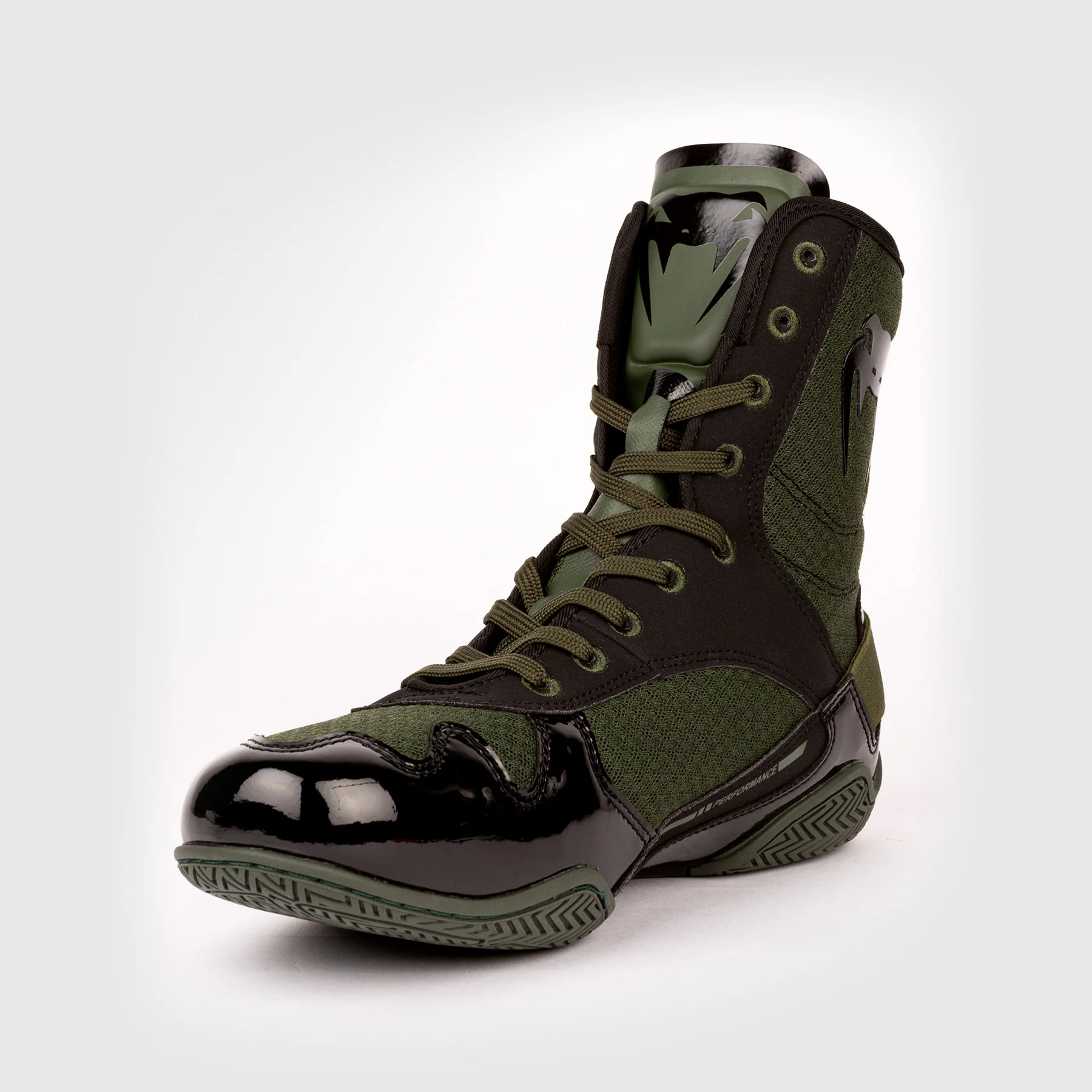 Venum Elite Boxing Shoes – Khaki - Image 5