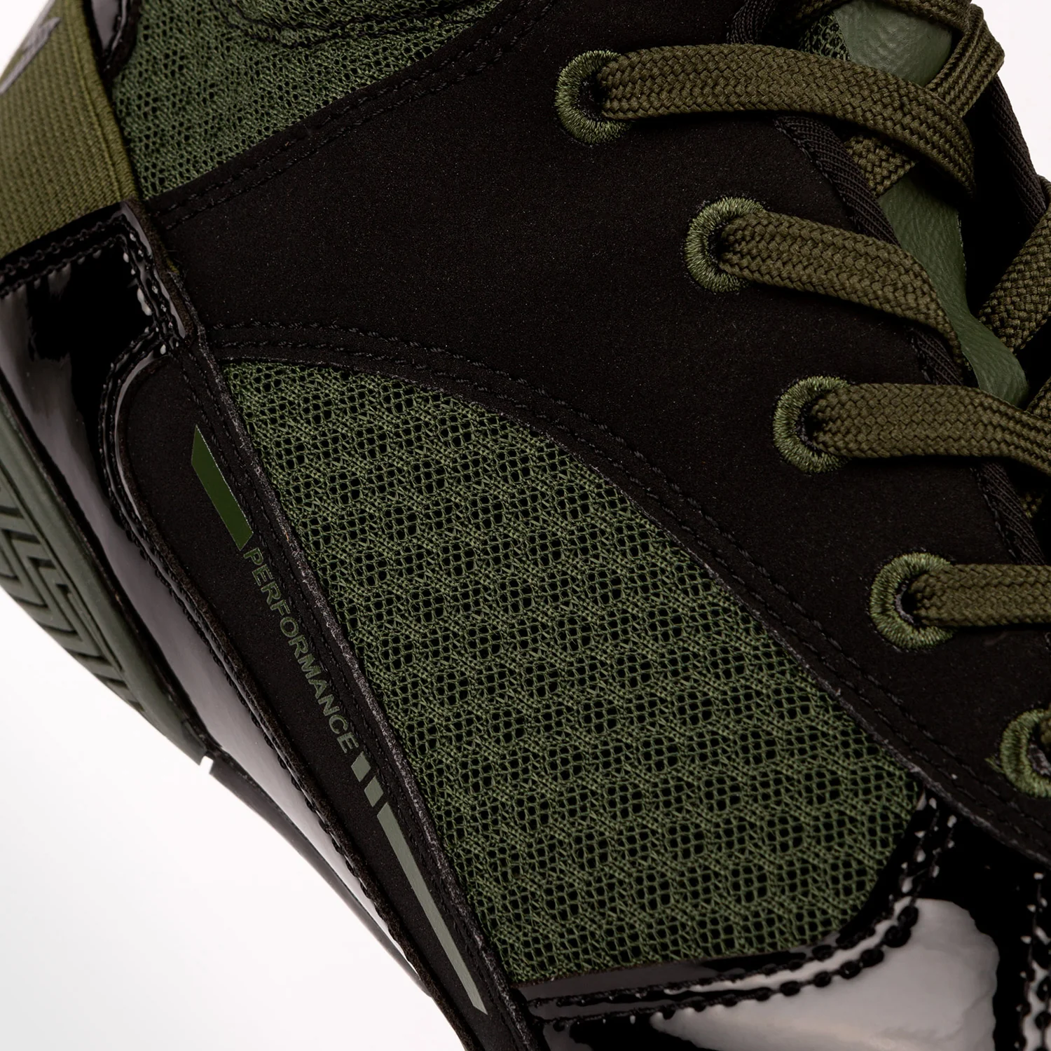Venum Elite Boxing Shoes – Khaki - Image 6