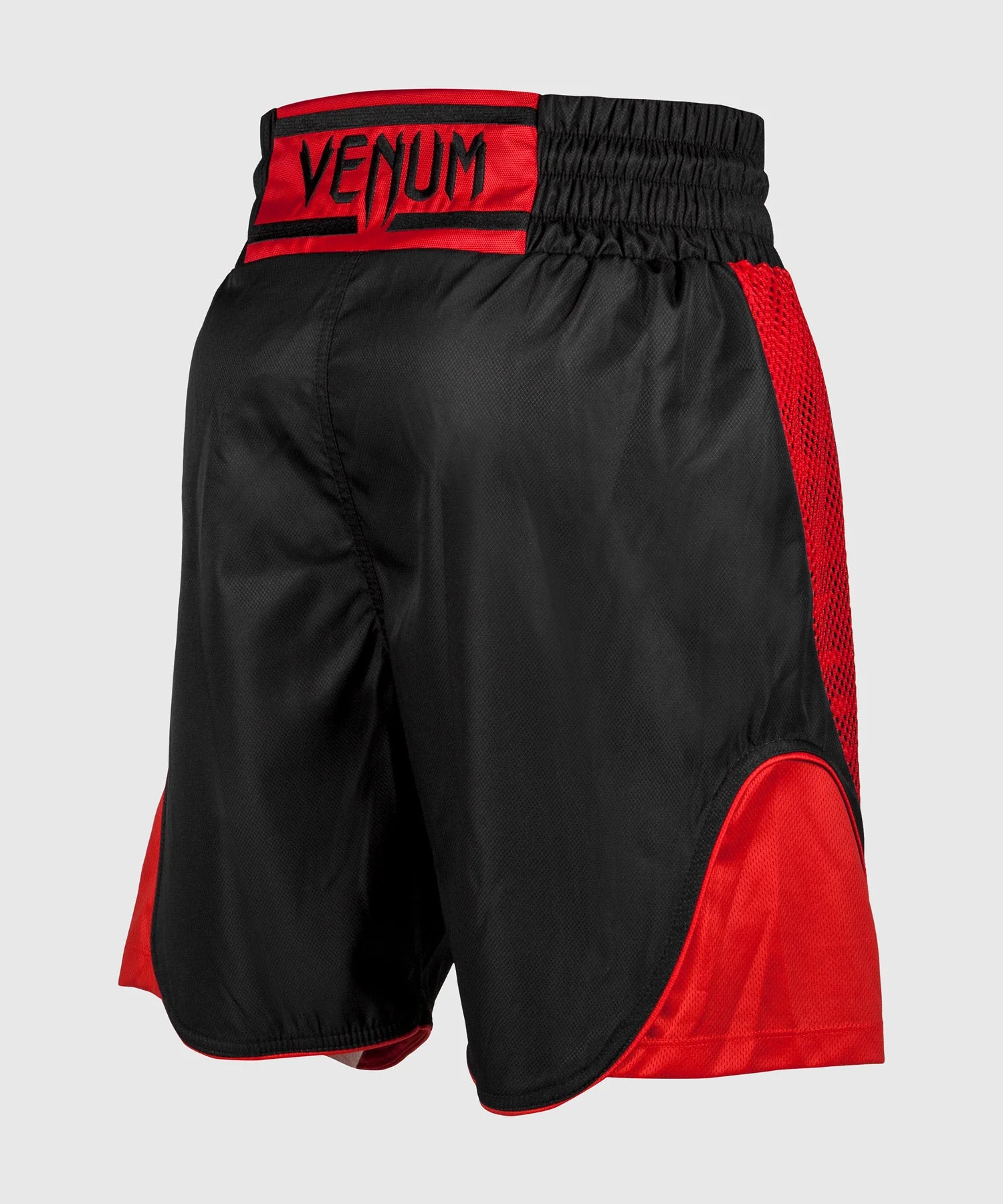 Venum Elite Boxing Shorts - Black/Red - Image 4