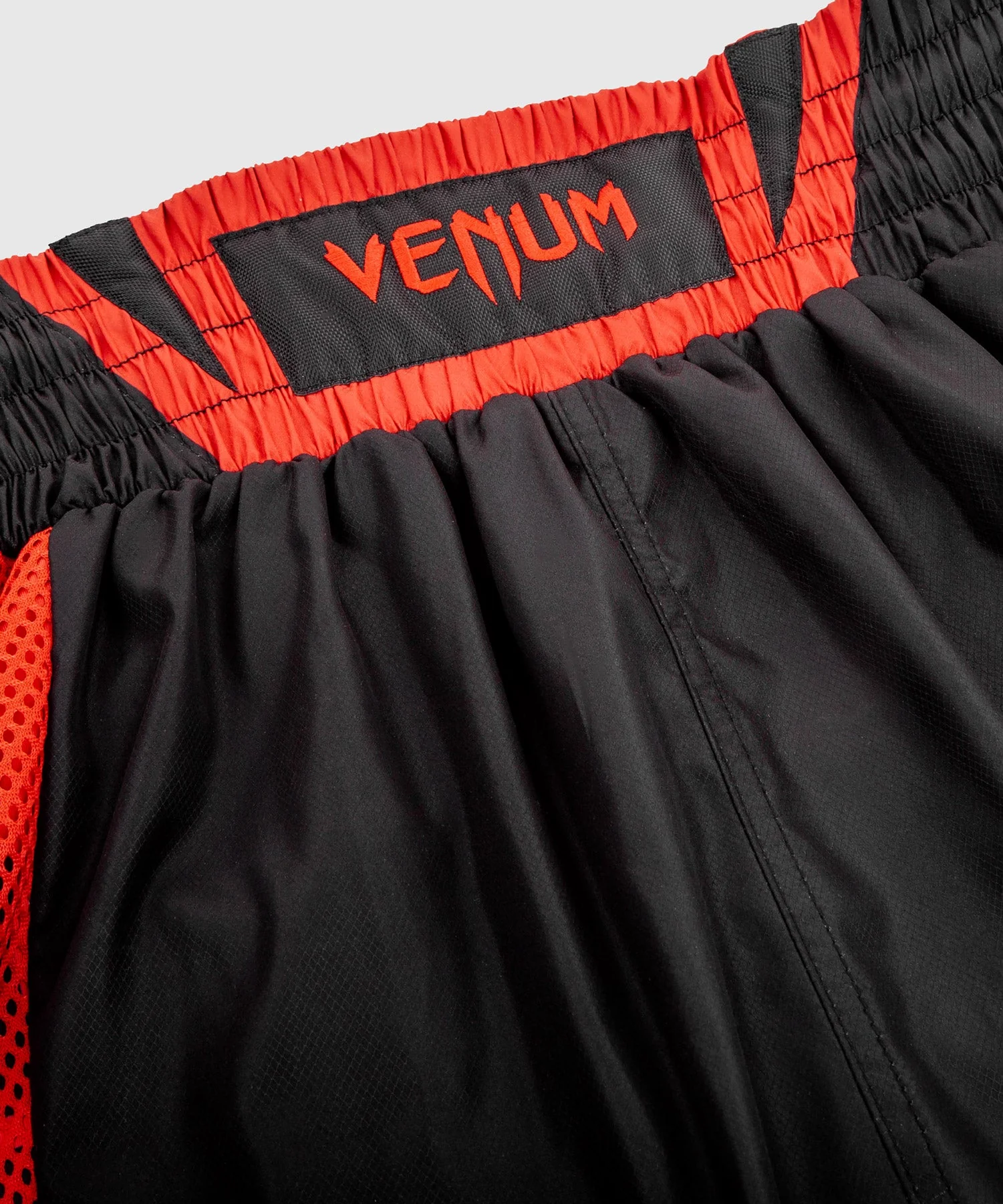 Venum Elite Boxing Shorts - Black/Red - Image 5