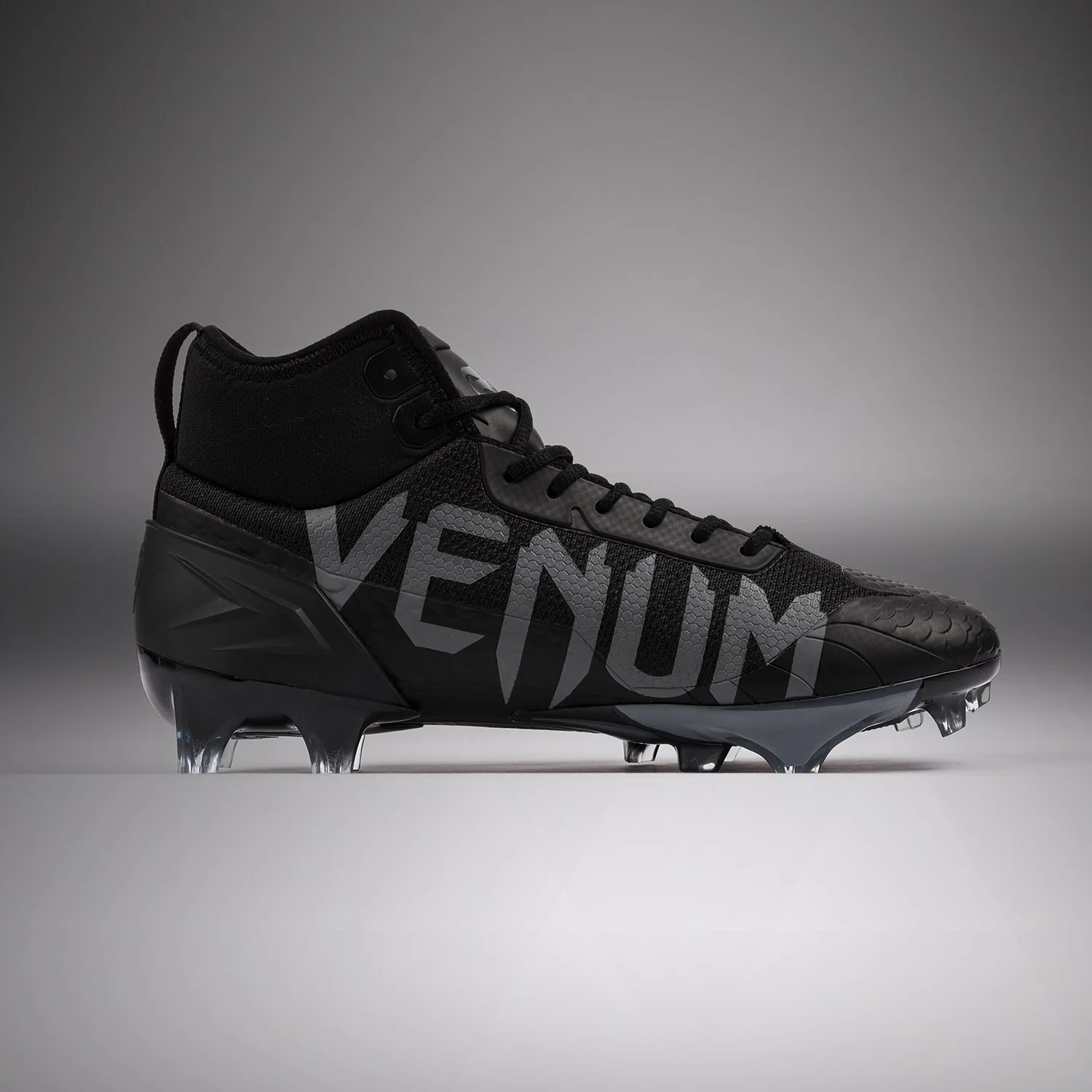 Venum Elite American Football Cleats - Black/Black - Image 2