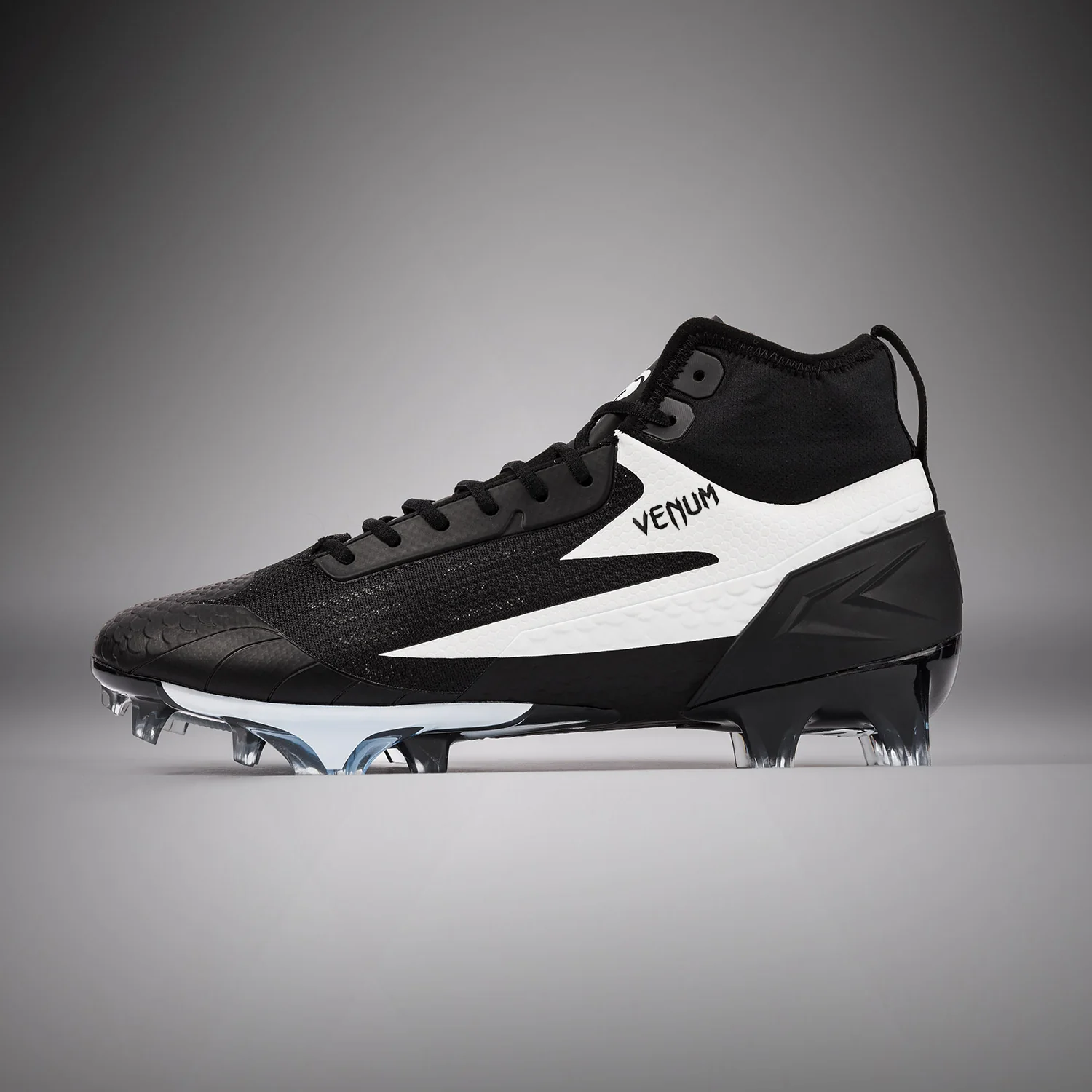 Venum Elite American Football Cleats - Black/White