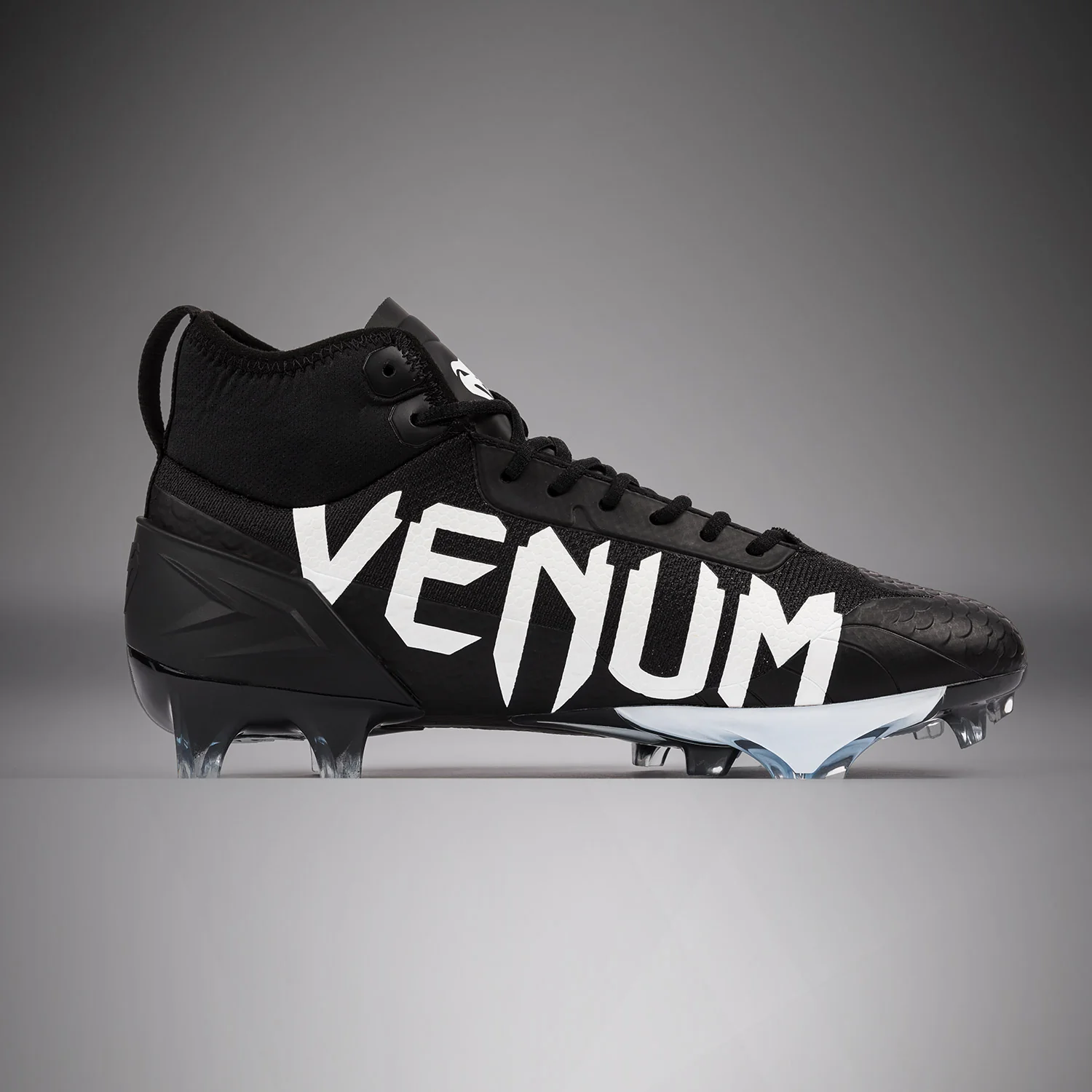 Venum Elite American Football Cleats - Black/White - Image 2