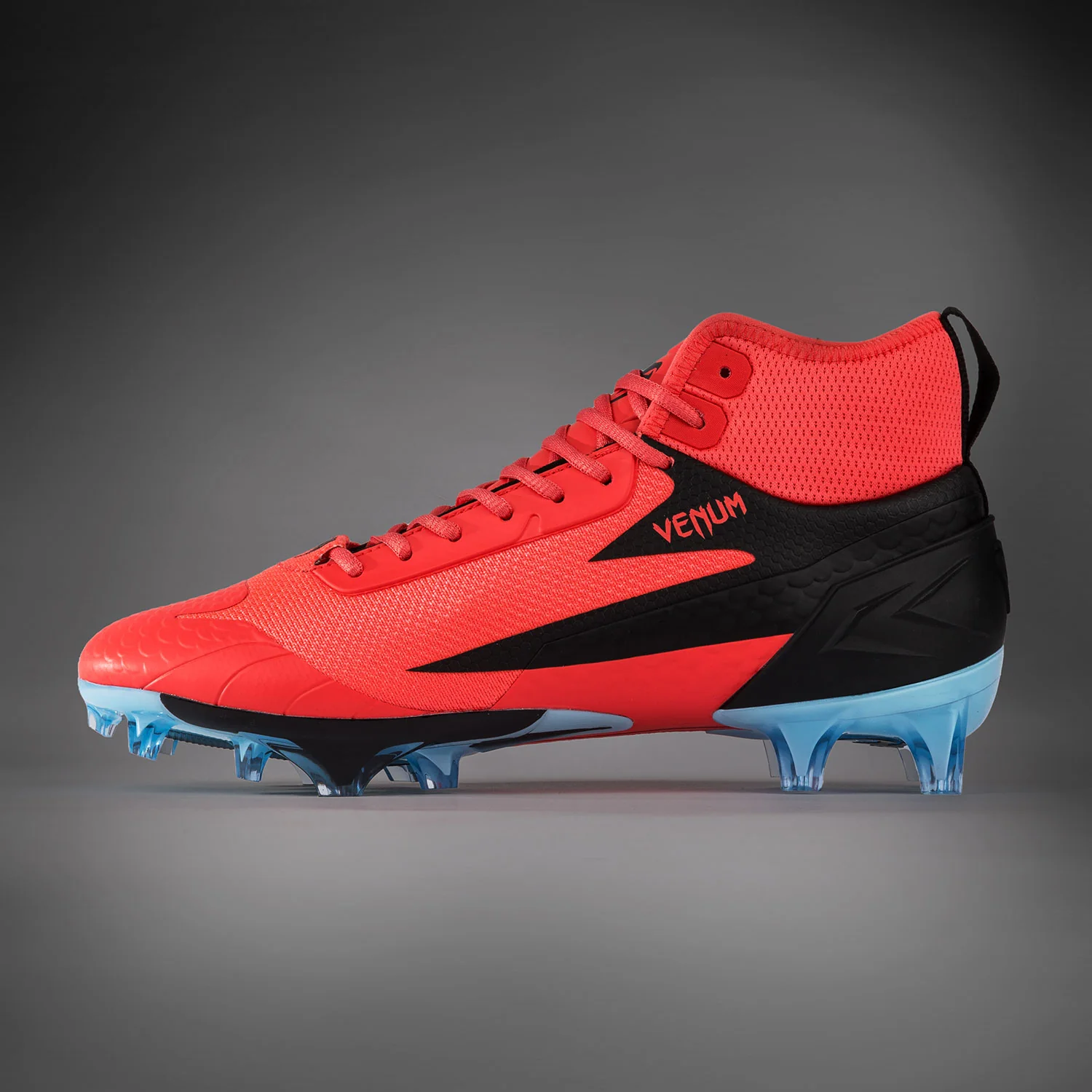Venum Elite American Football Cleats - Mango/Black