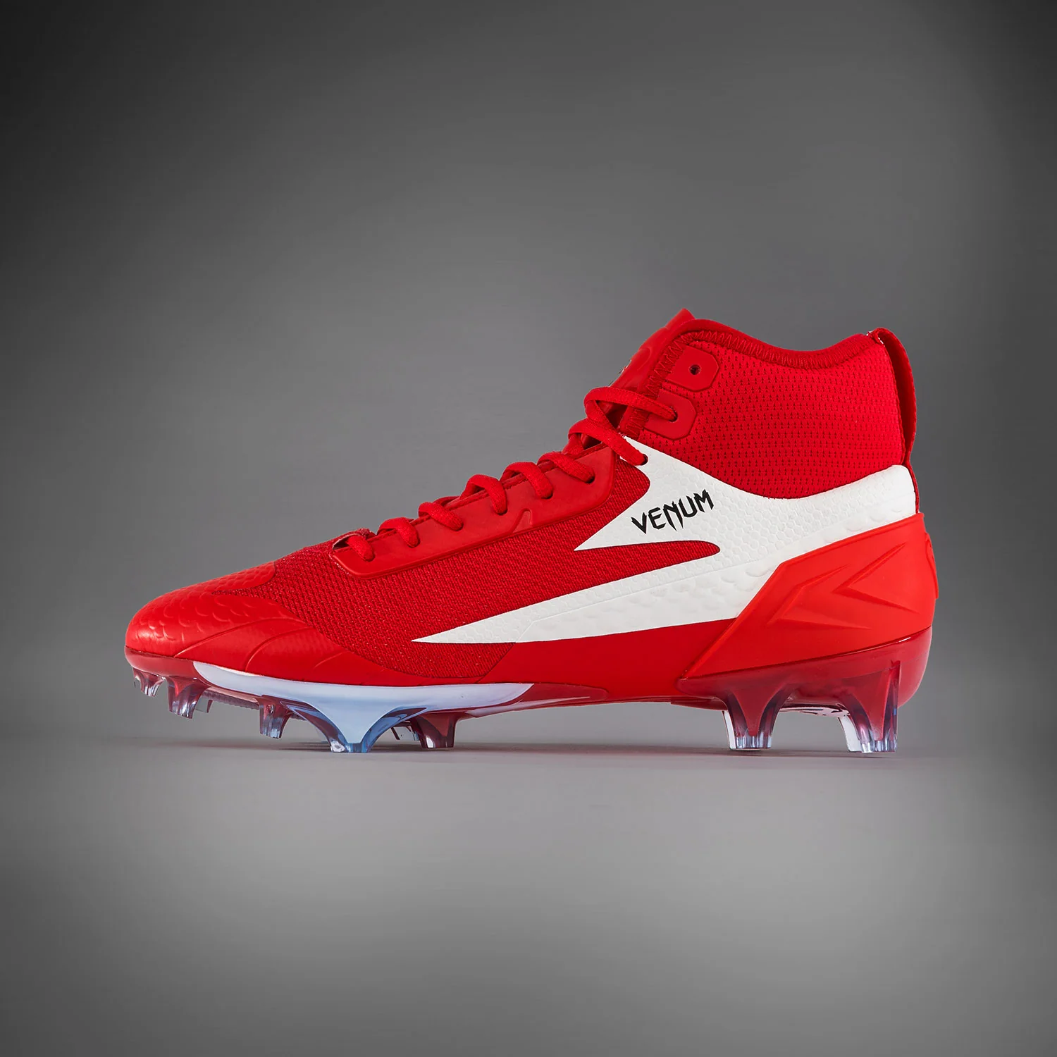 Venum Elite American Football Cleats - Red/White