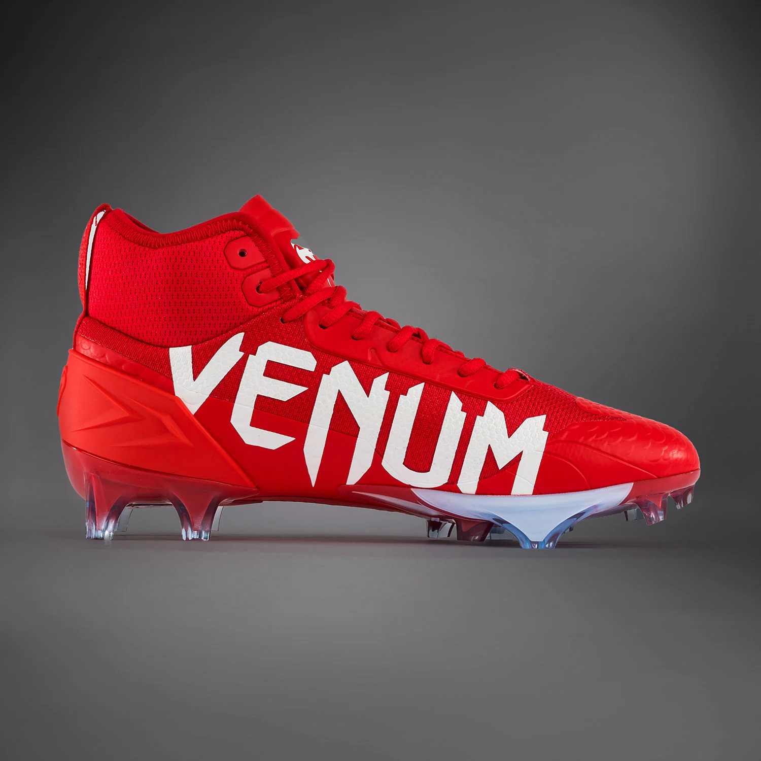 Venum Elite American Football Cleats - Red/White - Image 2