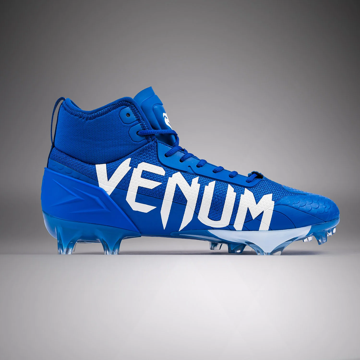 Venum Elite American Football Cleats - Royal Blue/White - Image 2
