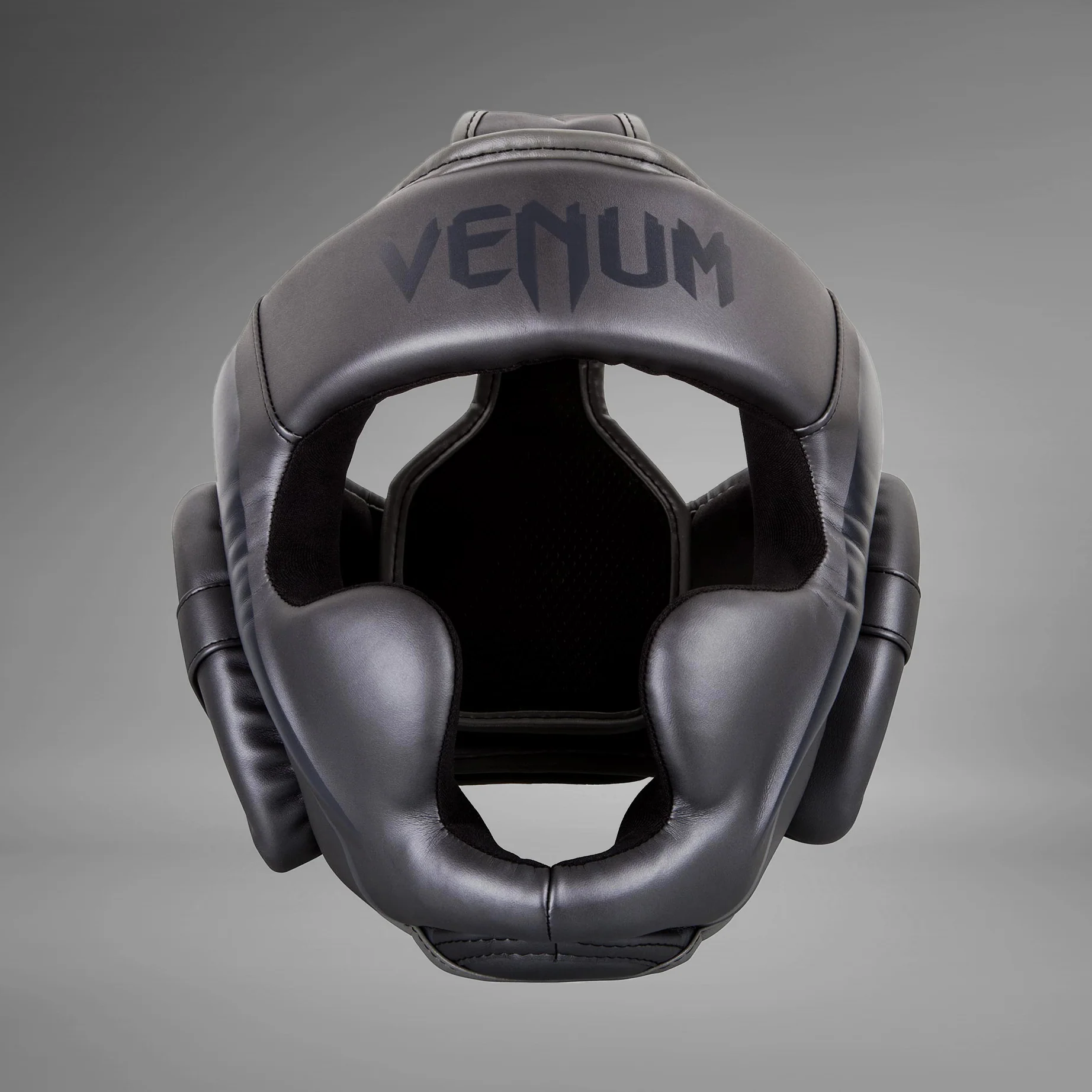 Venum Elite Headgear – Grey/grey - Image 2