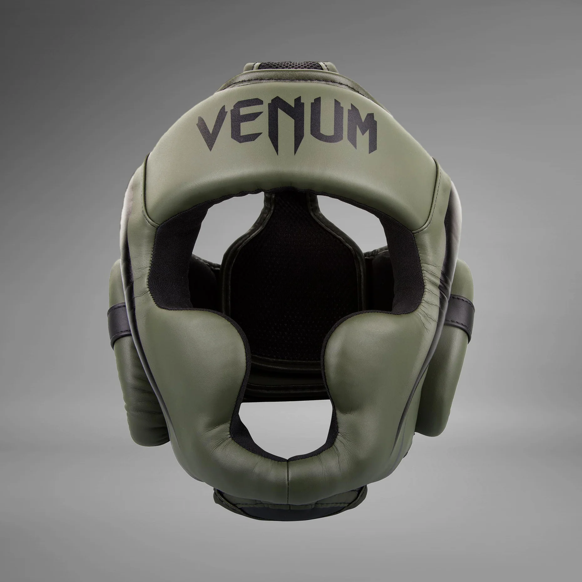 Venum Elite Headgear - Kaki/Black - Image 2