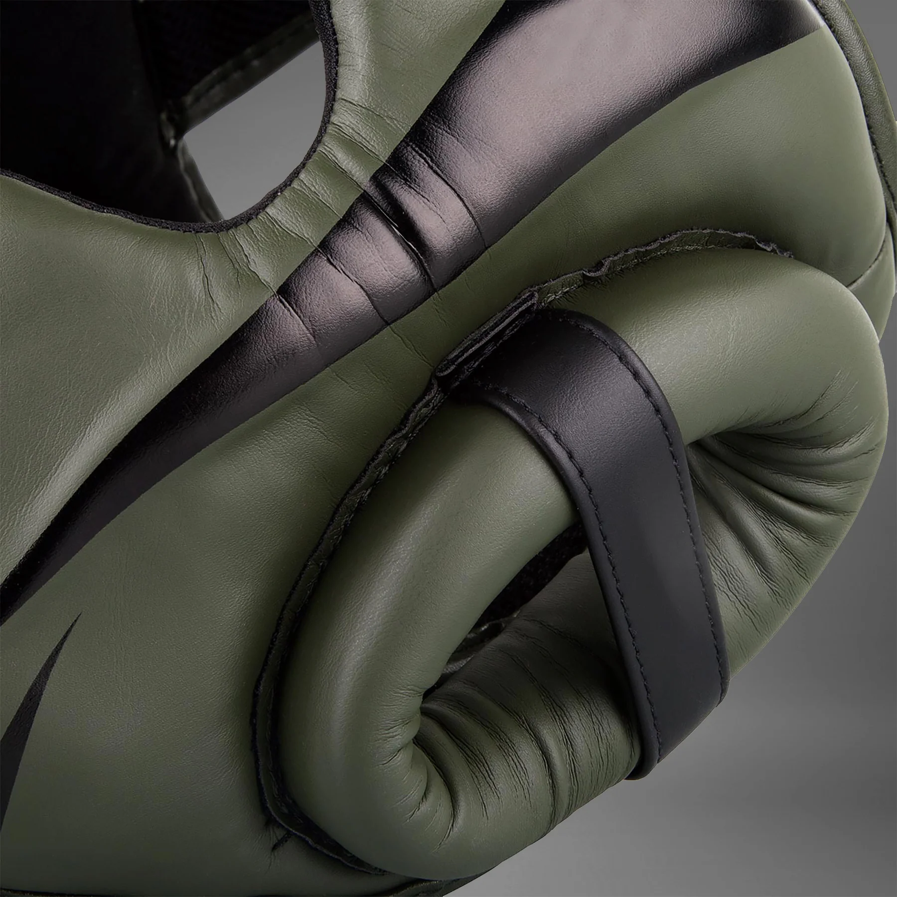 Venum Elite Headgear - Kaki/Black - Image 4