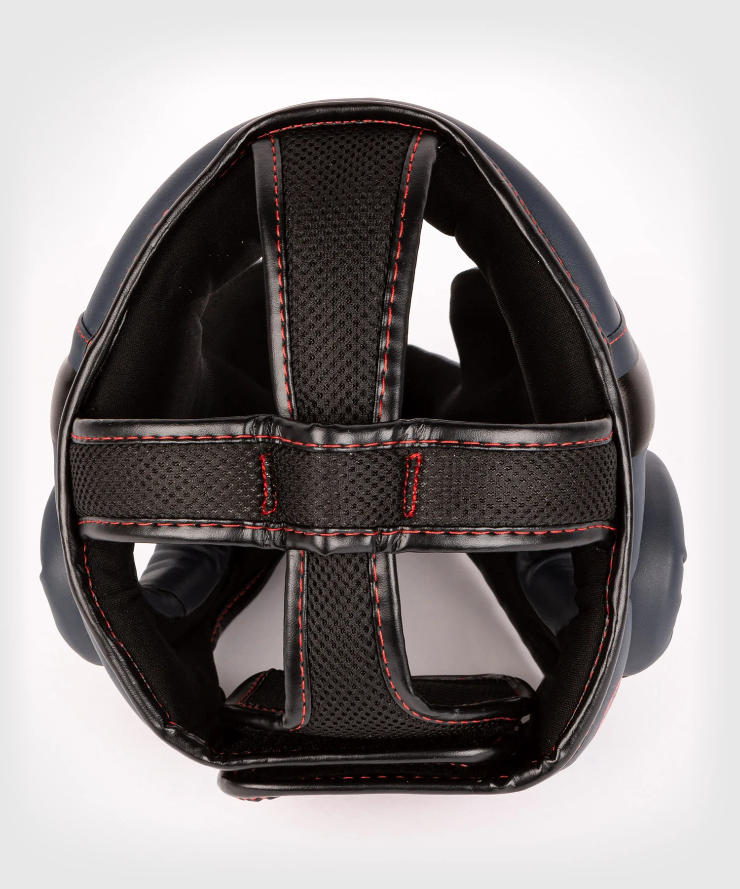 Venum Elite Headgear - Navy Blue/Black-Red - Image 3