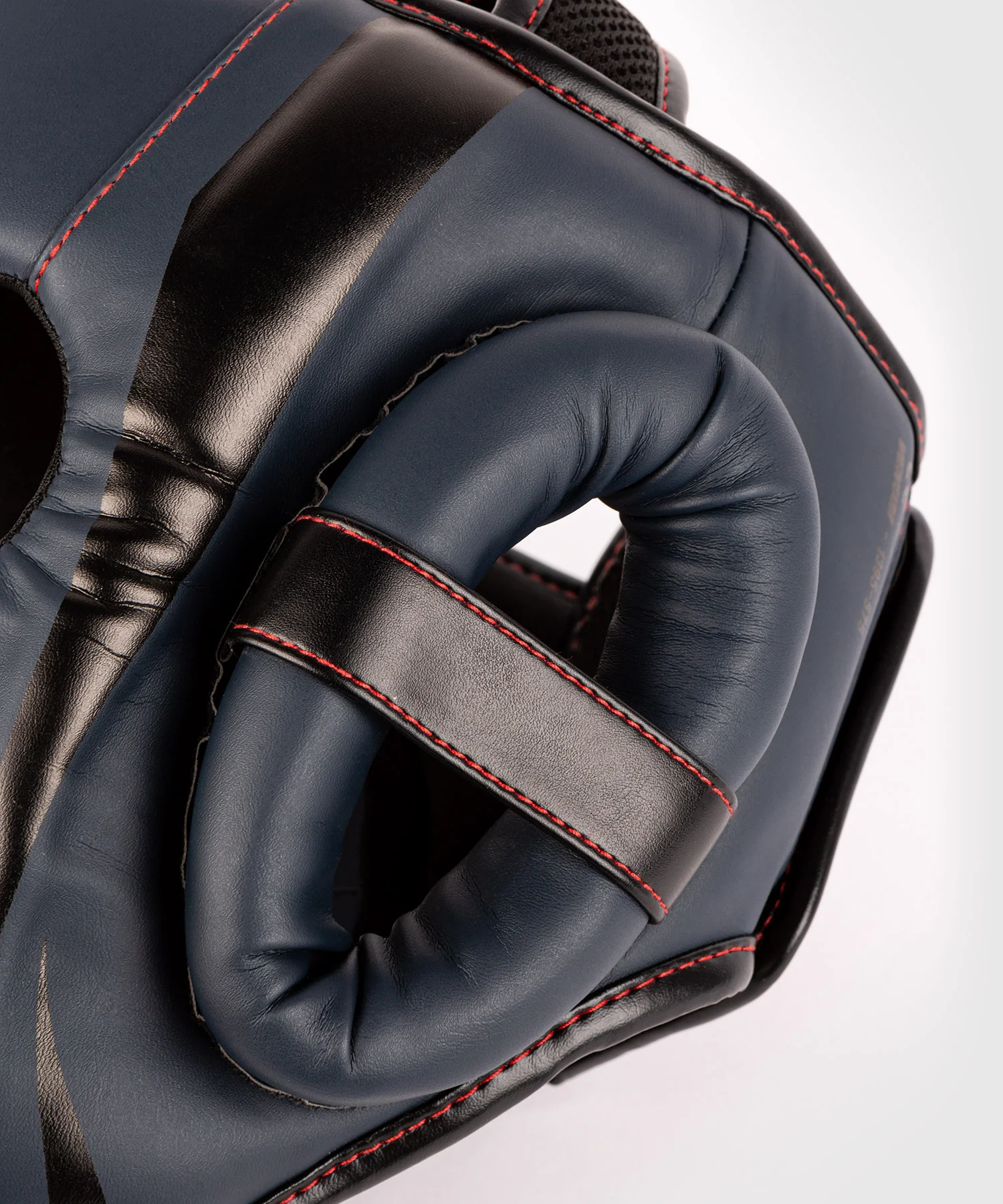 Venum Elite Headgear - Navy Blue/Black-Red - Image 6