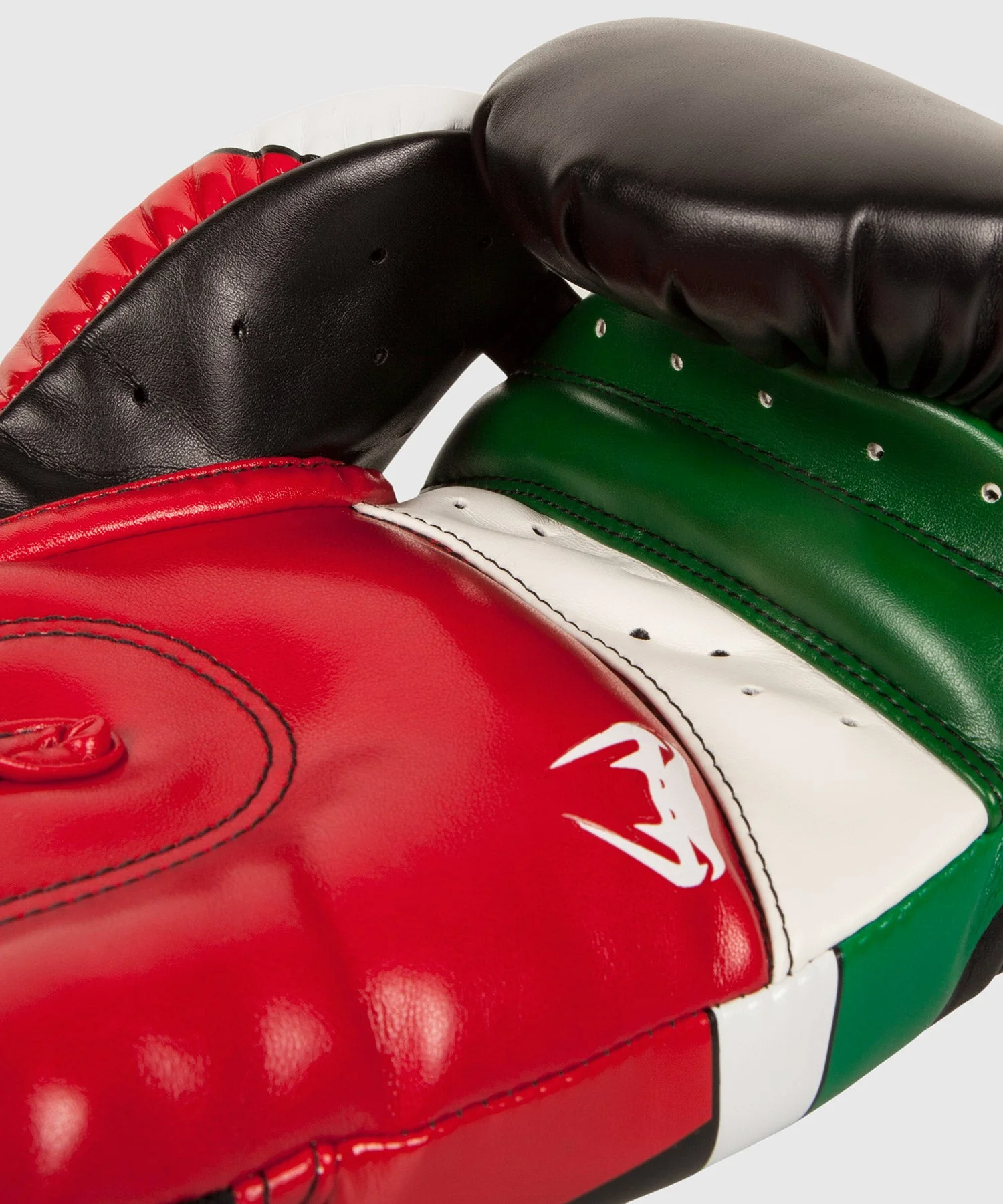 Venum Elite Italy Boxing Gloves - Black - Image 3