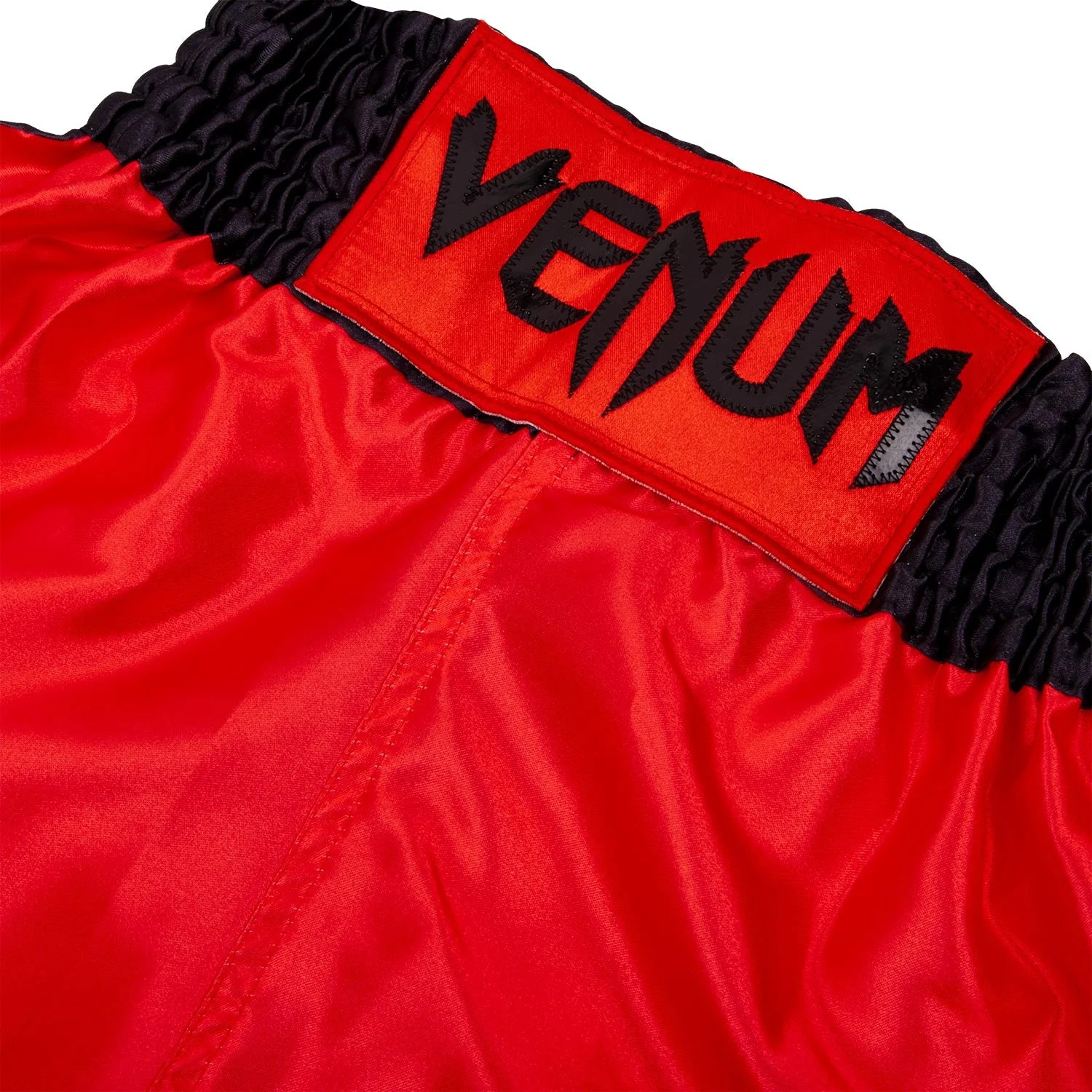 Venum Elite Kids Boxing Shorts - Red/Black - Image 3