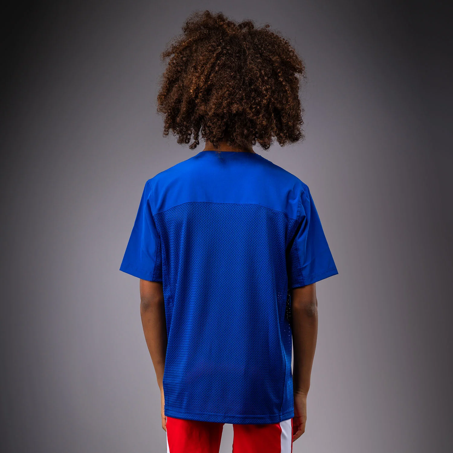 Venum Elite Kids Football Short Sleeve Jersey - Royal Blue - Image 4
