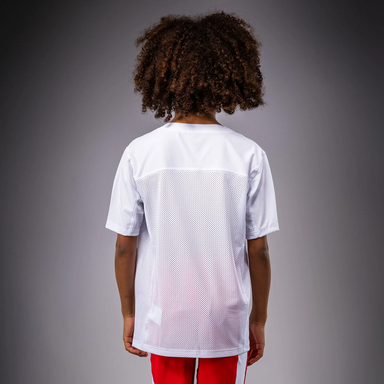 Venum Elite Kids Football Short Sleeve Jersey - White - Image 4