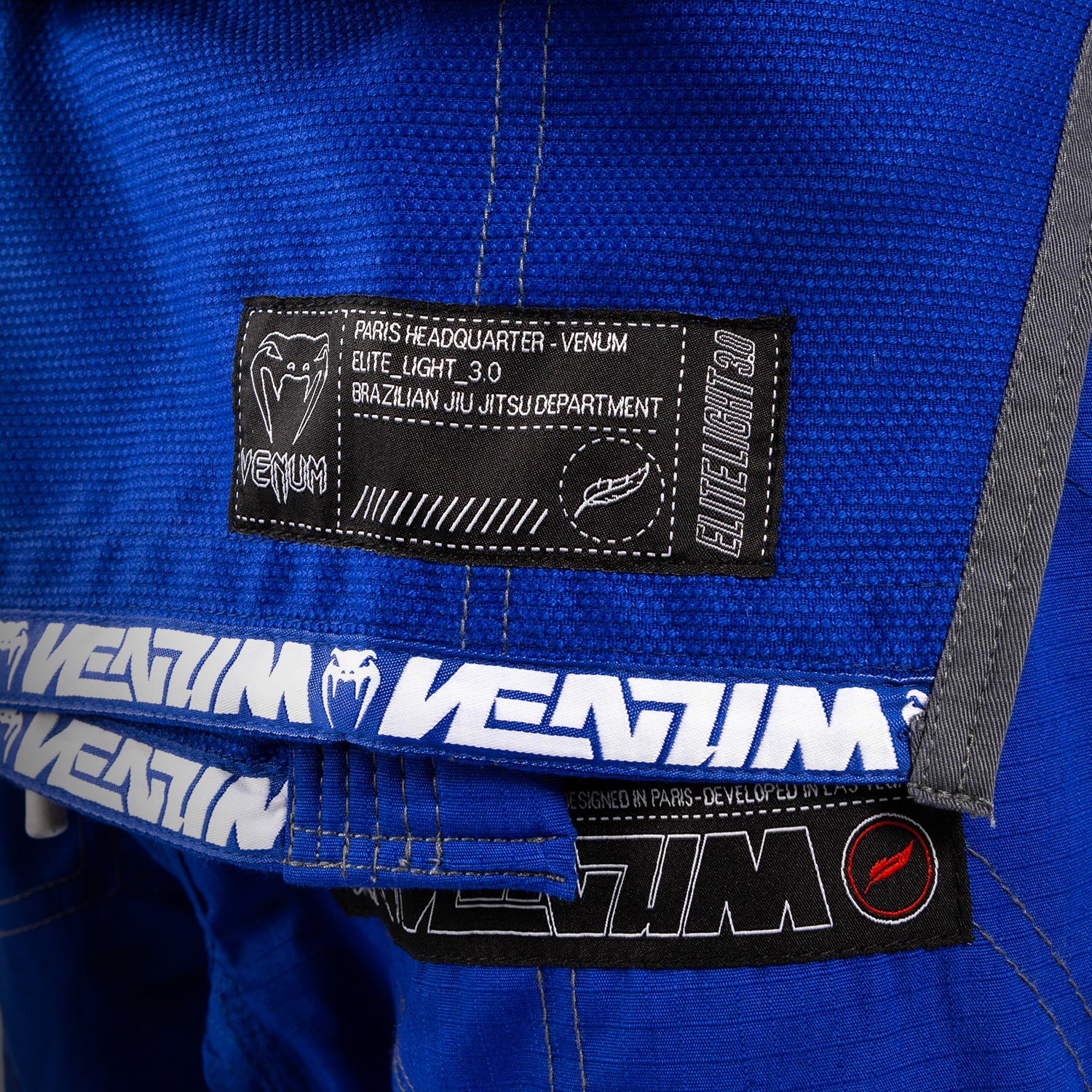 Venum Elite Light 3.0 BJJ Gi - Blue - Image 5