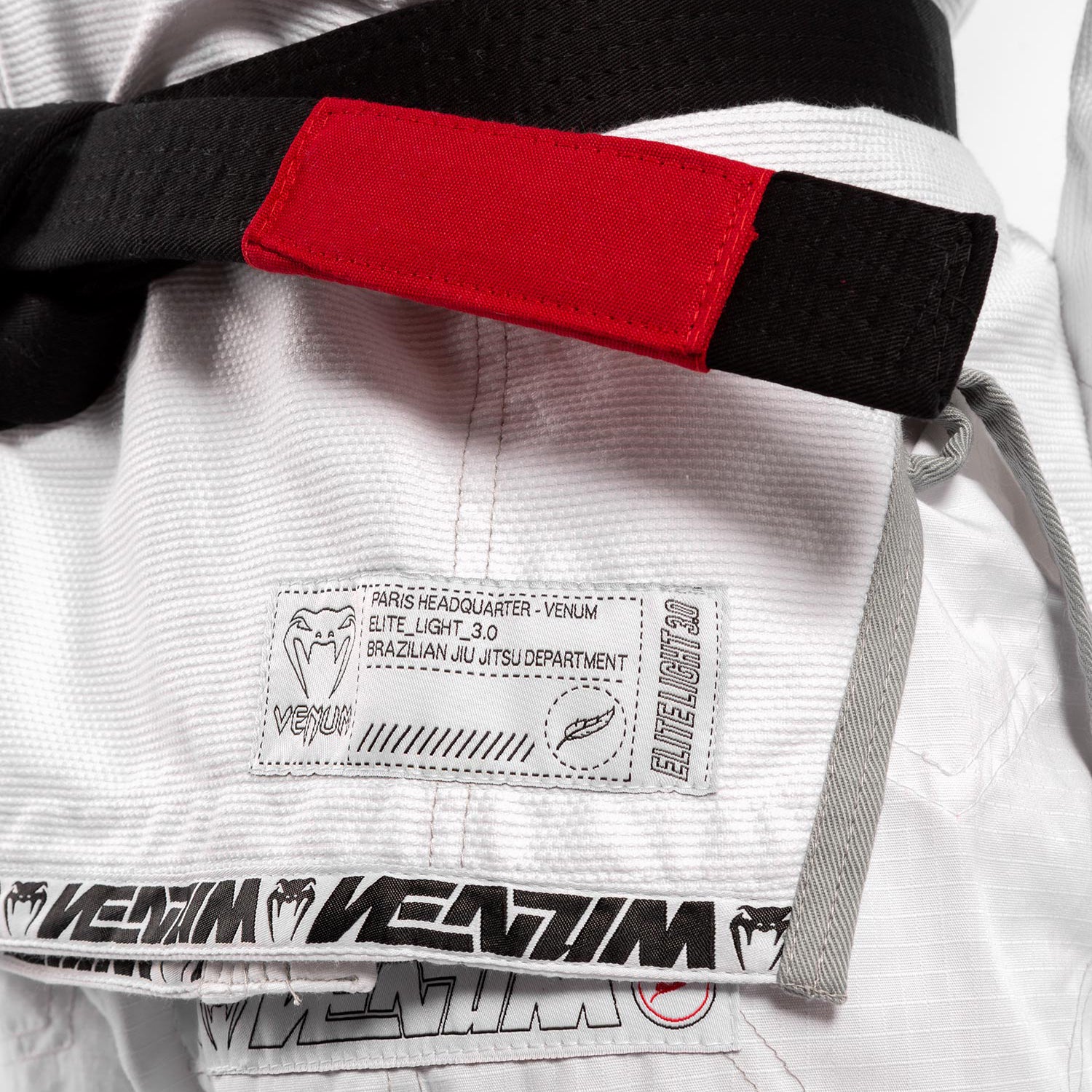 Venum Elite Light 3.0 BJJ Gi - White - Image 6