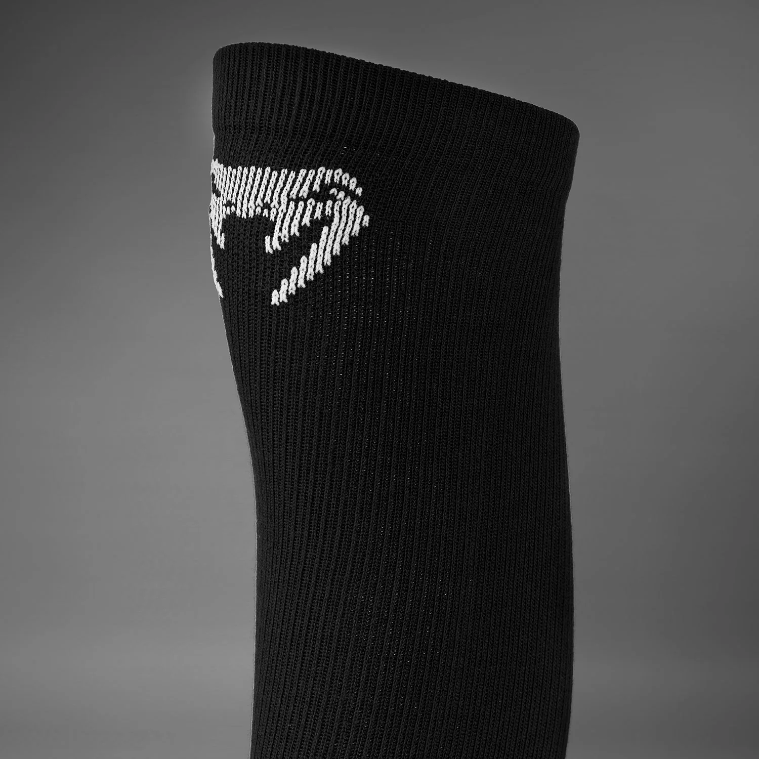 Venum Elite Performance Long Socks - Black/White - Image 5