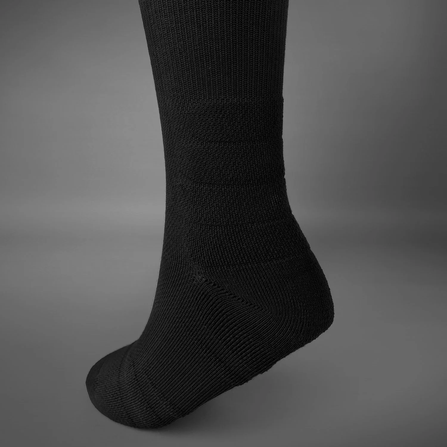 Venum Elite Performance Long Socks - Black/White - Image 6