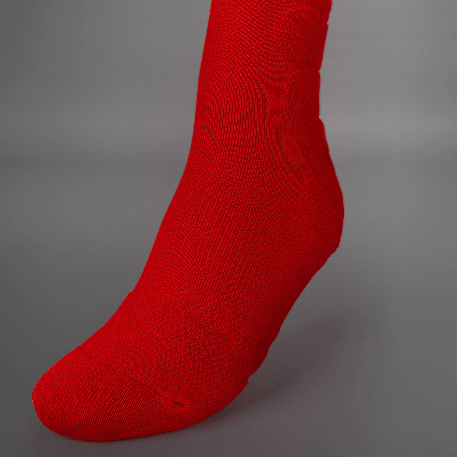 Venum Elite Performance Long Socks - Red/White - Image 4
