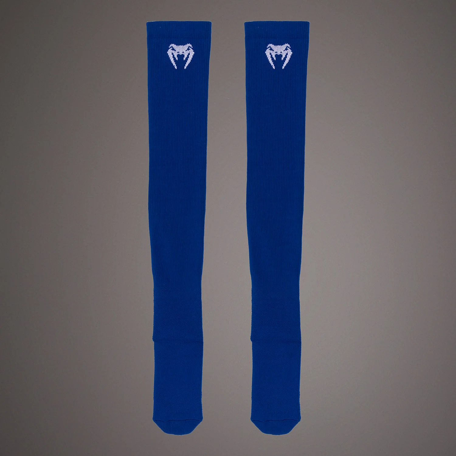 Venum Elite Performance Long Socks - Royal Blue/White - Image 2