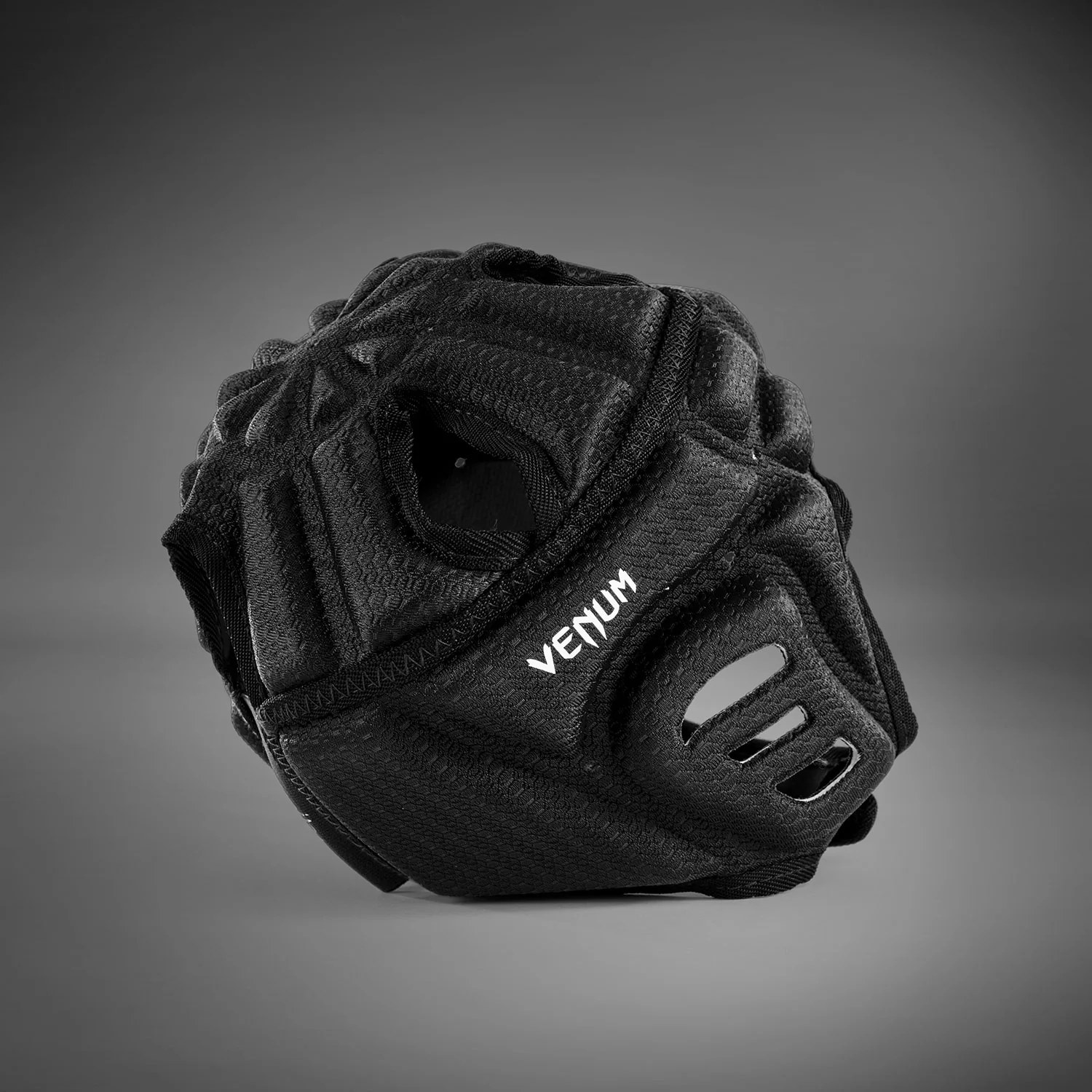 Venum Elite Protect Softshell Helmet - Black/White - Image 3
