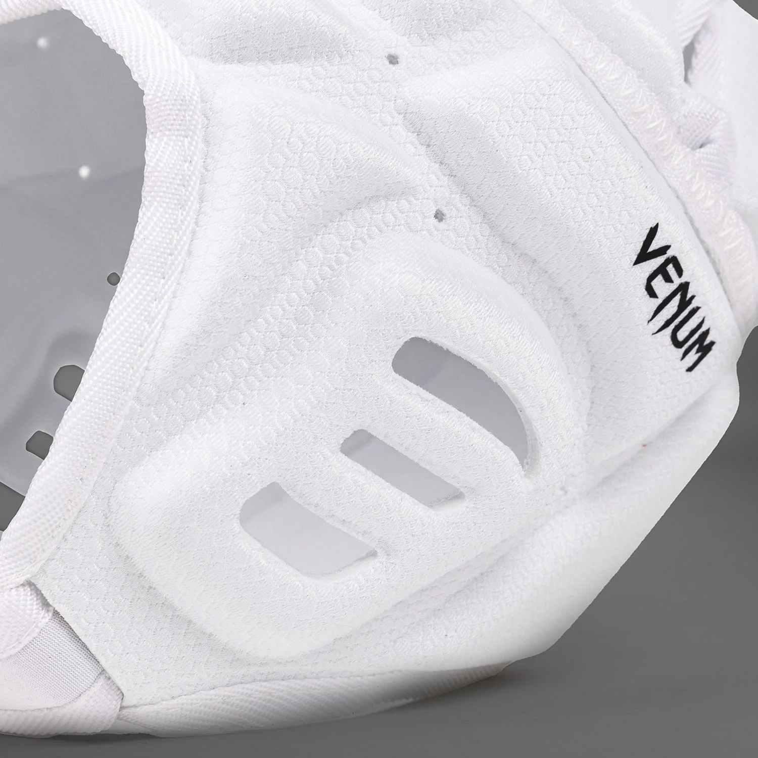 Venum Elite Protect Softshell Helmet - White/Black - Image 8