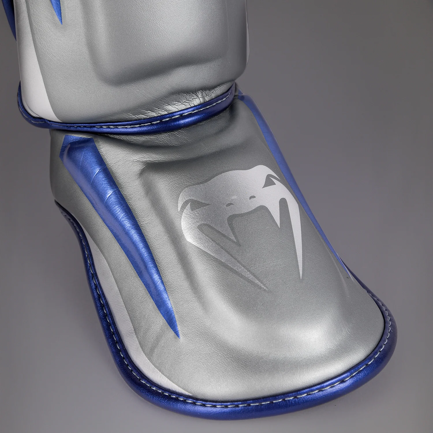 Venum Elite Shin Guards - Grey - Special Edition - Image 3