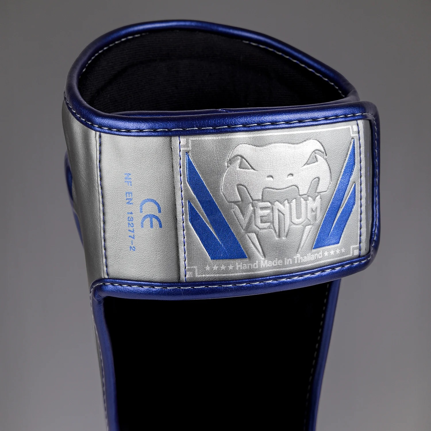 Venum Elite Shin Guards - Grey - Special Edition - Image 5