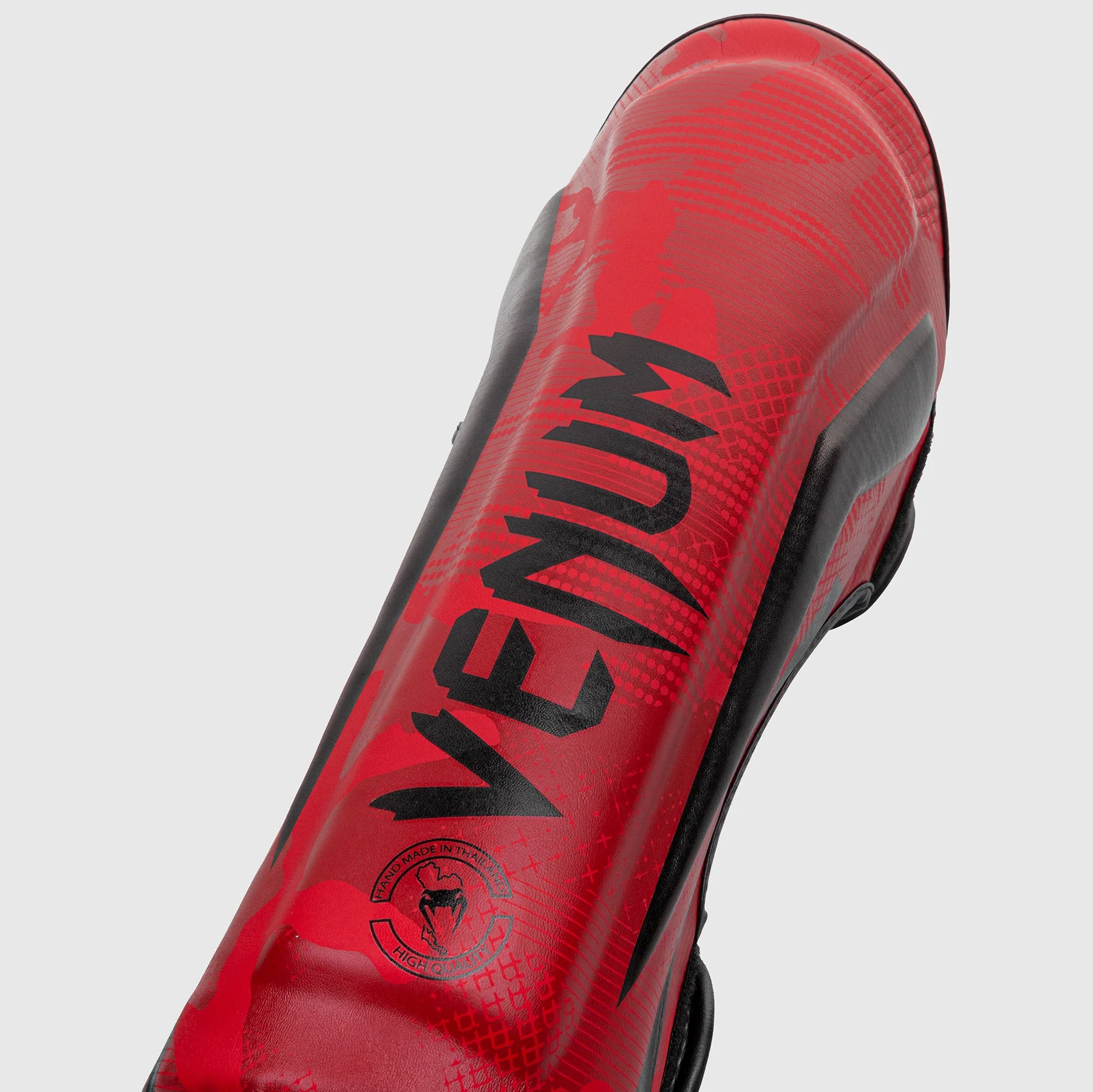 Venum Elite Shin Guard - Red Camo - Image 2