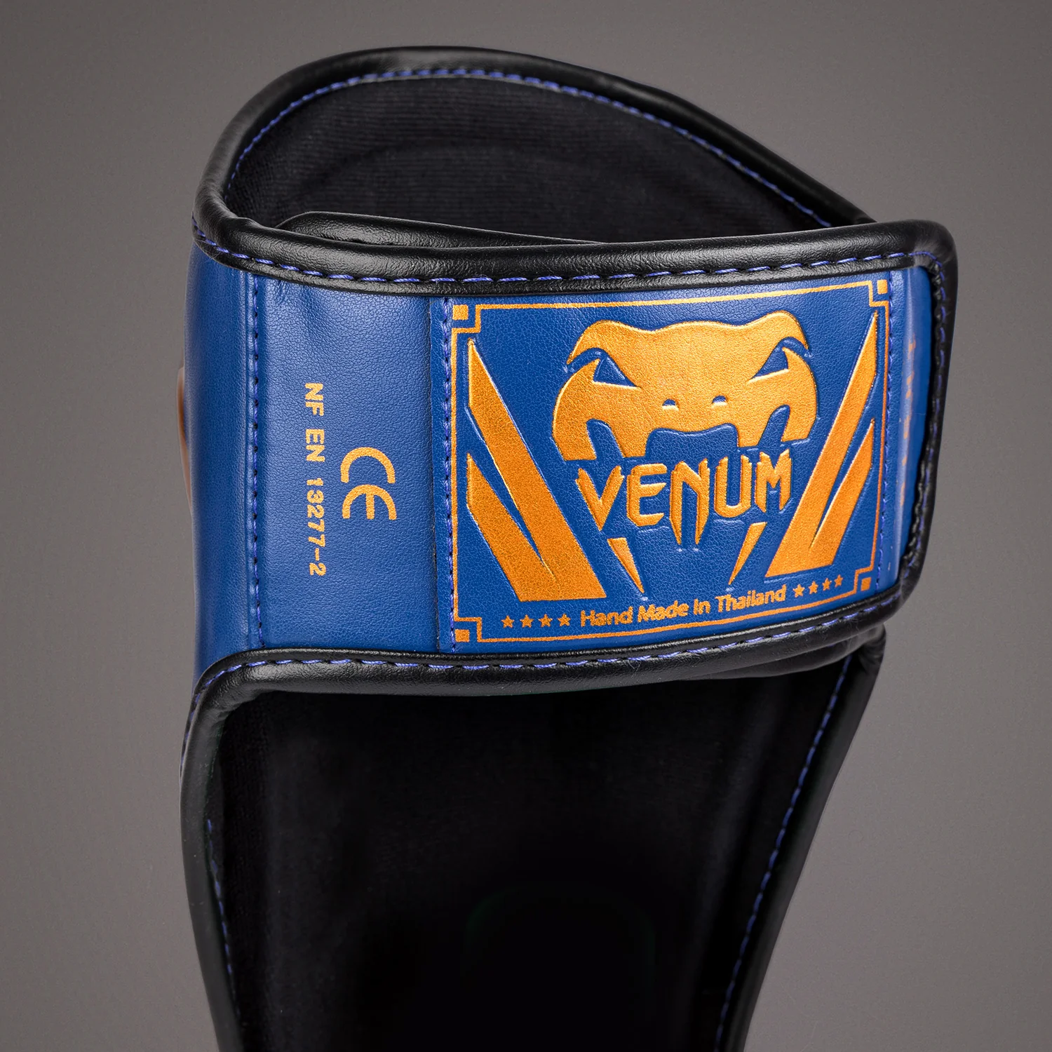 Venum Elite Shin Guards - Royal Blue - Special Edition - Image 5