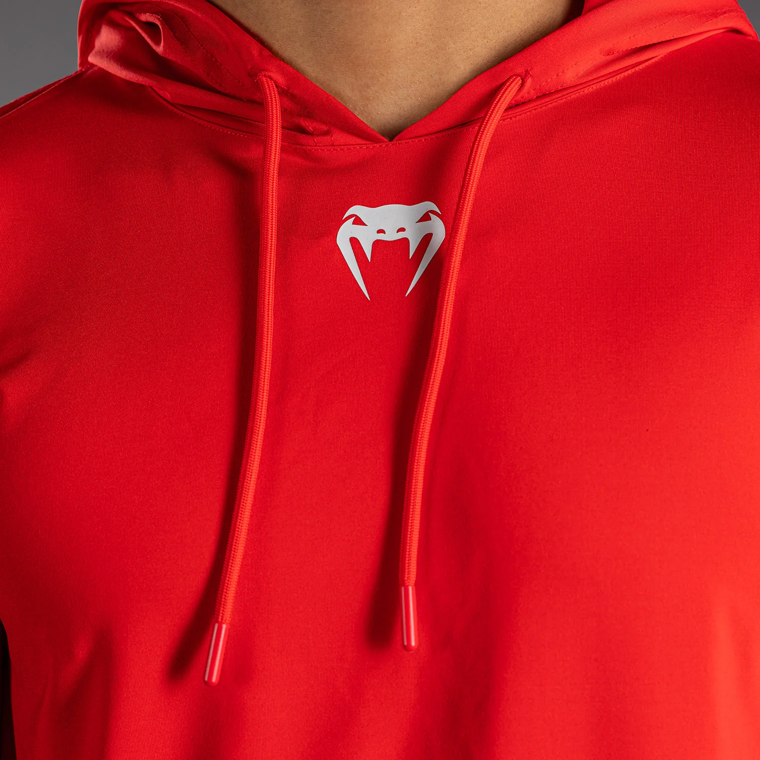 Venum Elite Short Sleeve Dry-Tech Hoodie - Red - Image 6