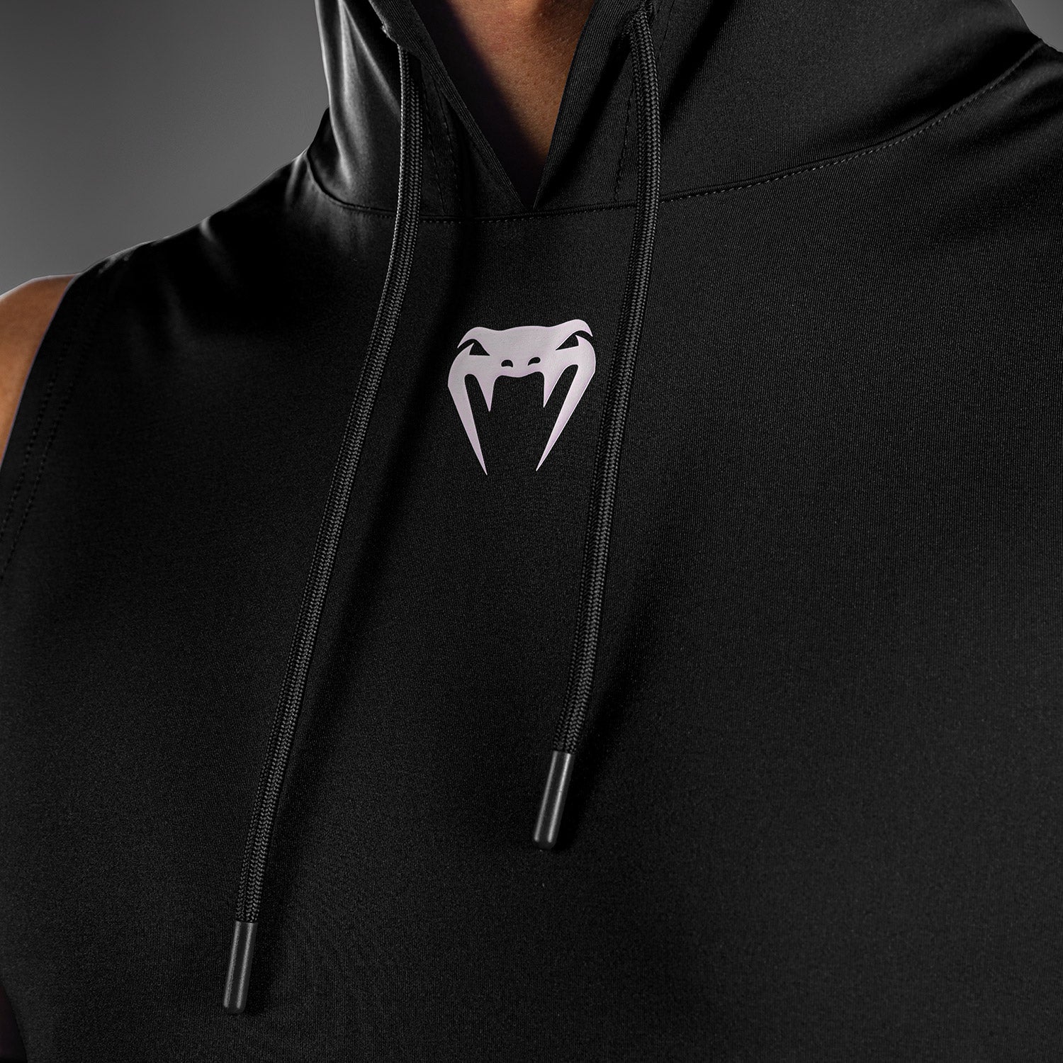 Venum Elite Sleeveless Dry-Tech Hoodie - Black - Image 6