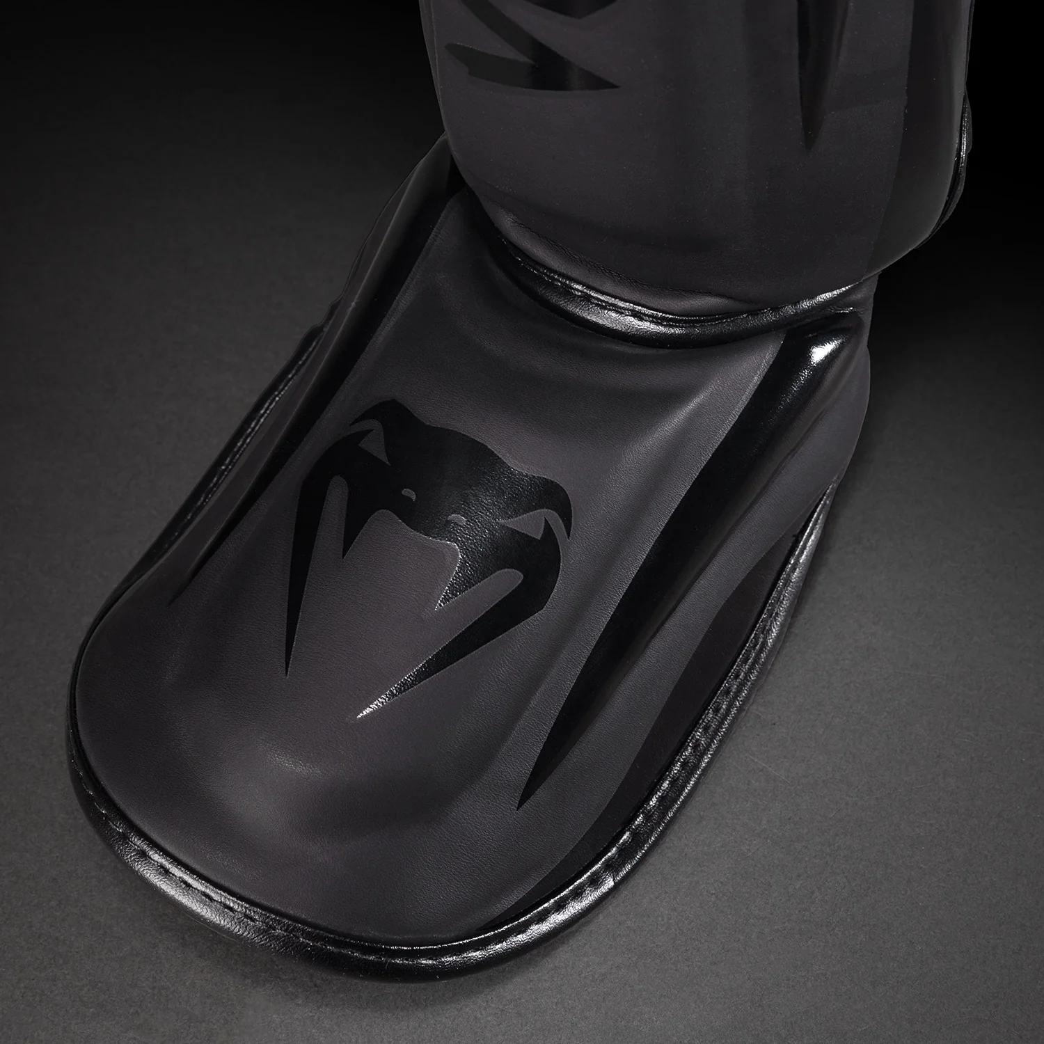 Venum Elite Standup Shin Guards - Matte/Black - Image 3