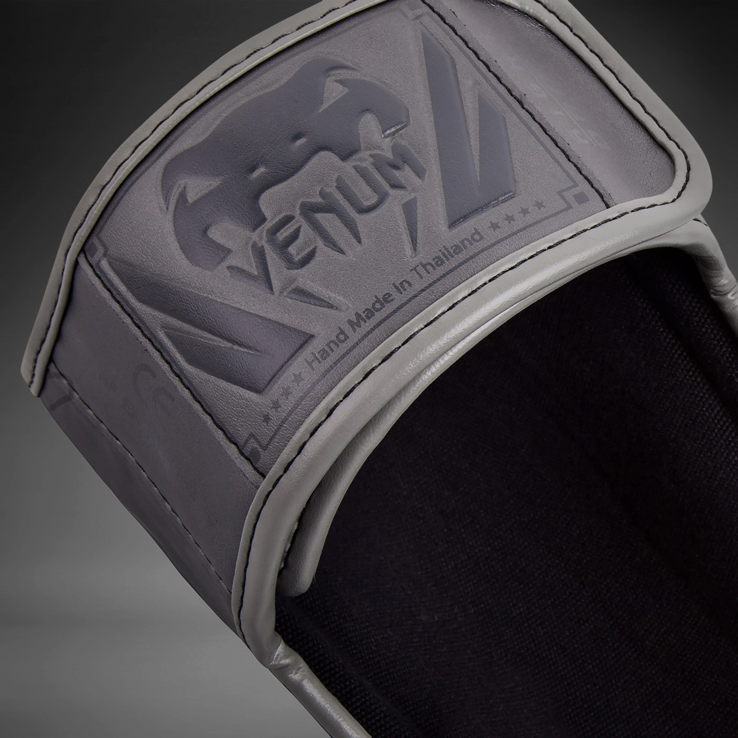 Venum Elite Standup Shinguards - Grey - Image 3