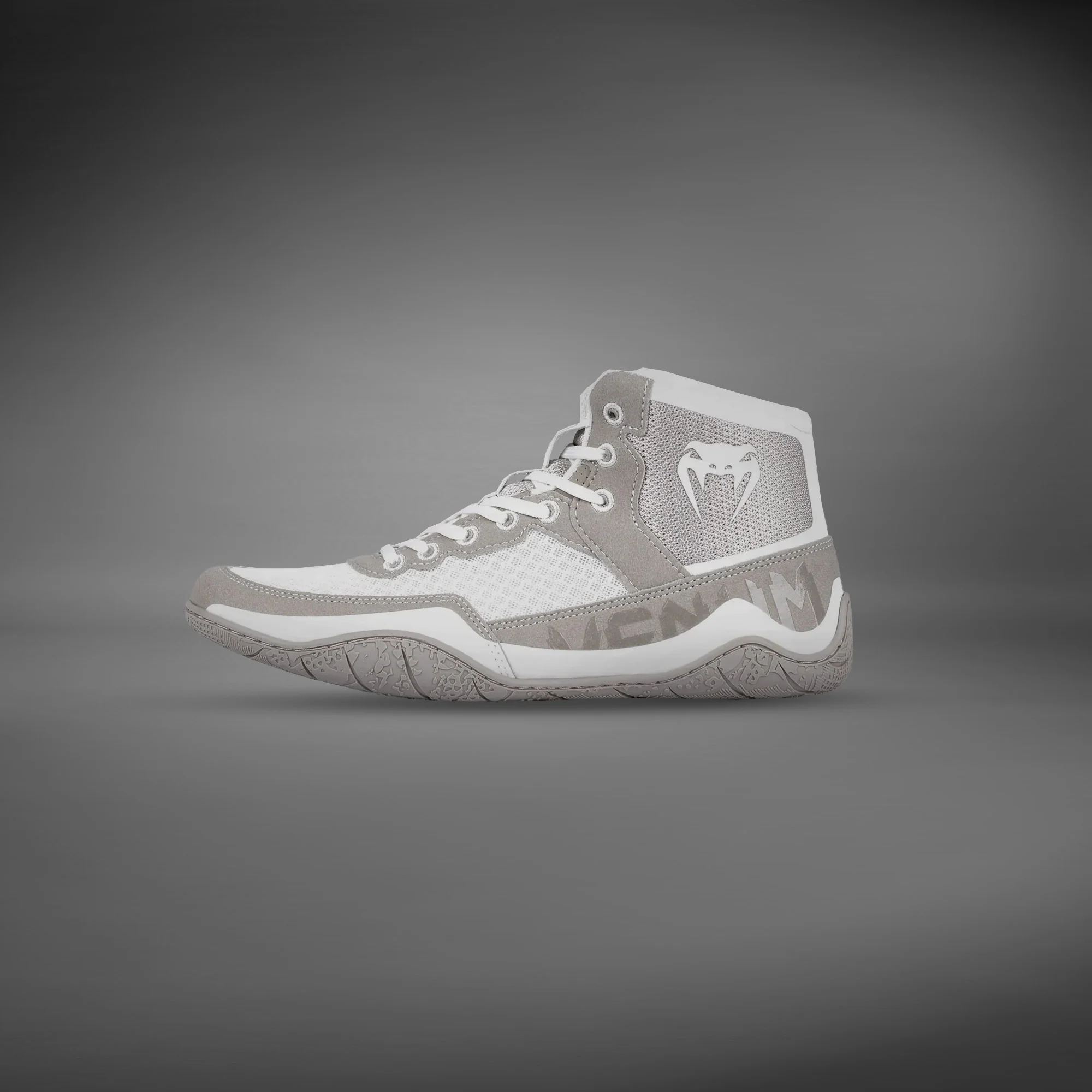 Venum Elite Wrestling Shoes - Beige/Sand - Image 6