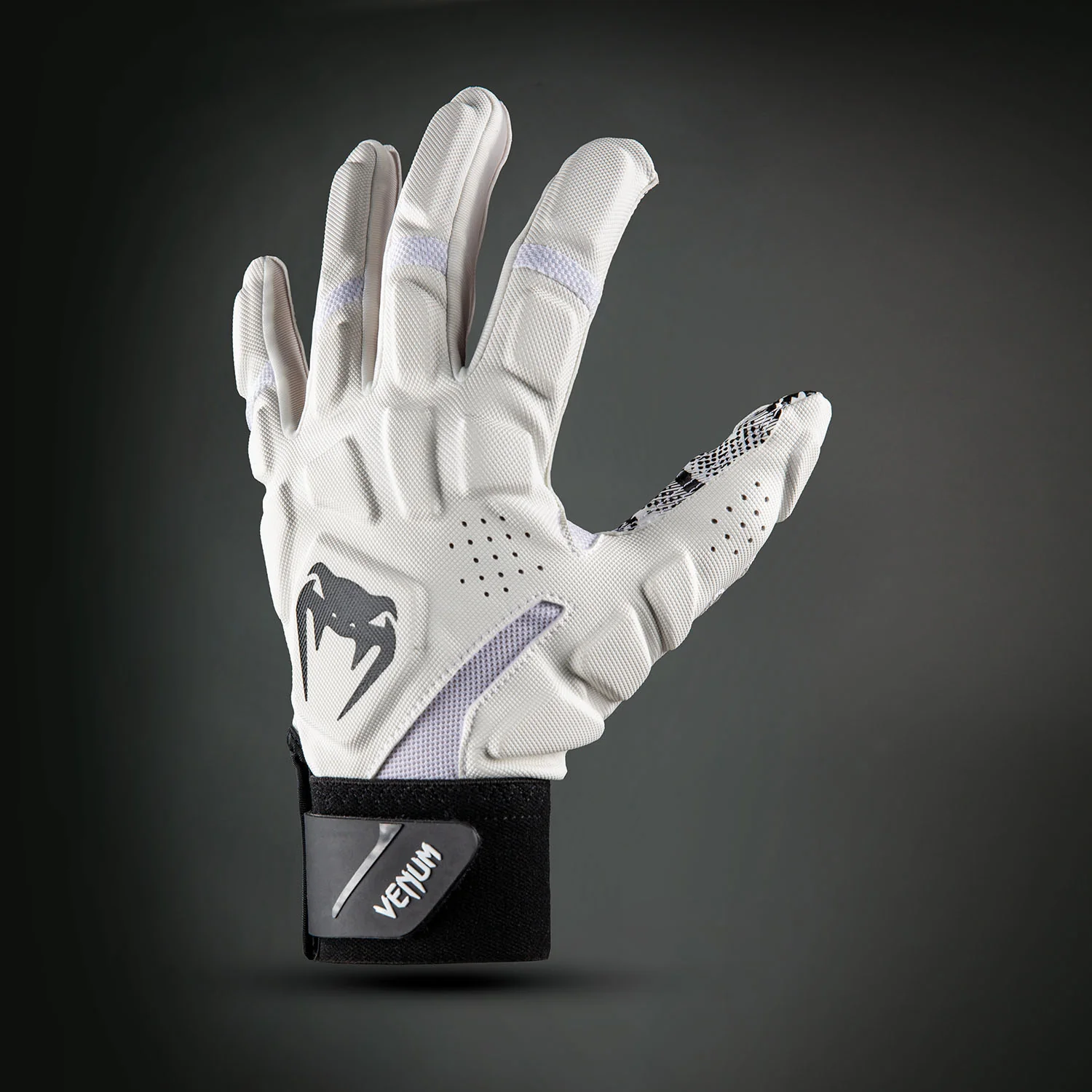 WHITE/BLACK Venum Elite Xtp Football Gloves - Image 2