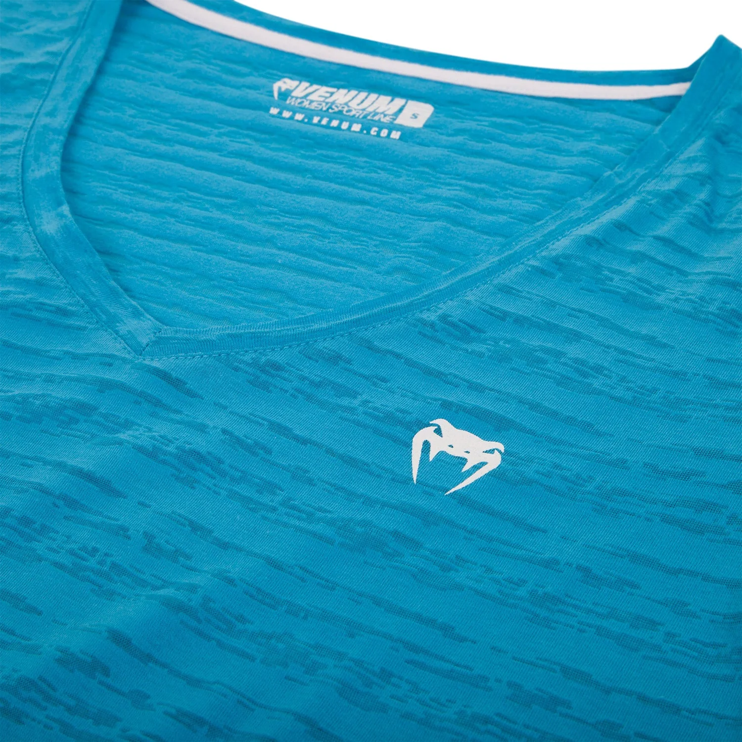 Venum Essential V Neck T-Shirt - Blue - Image 4