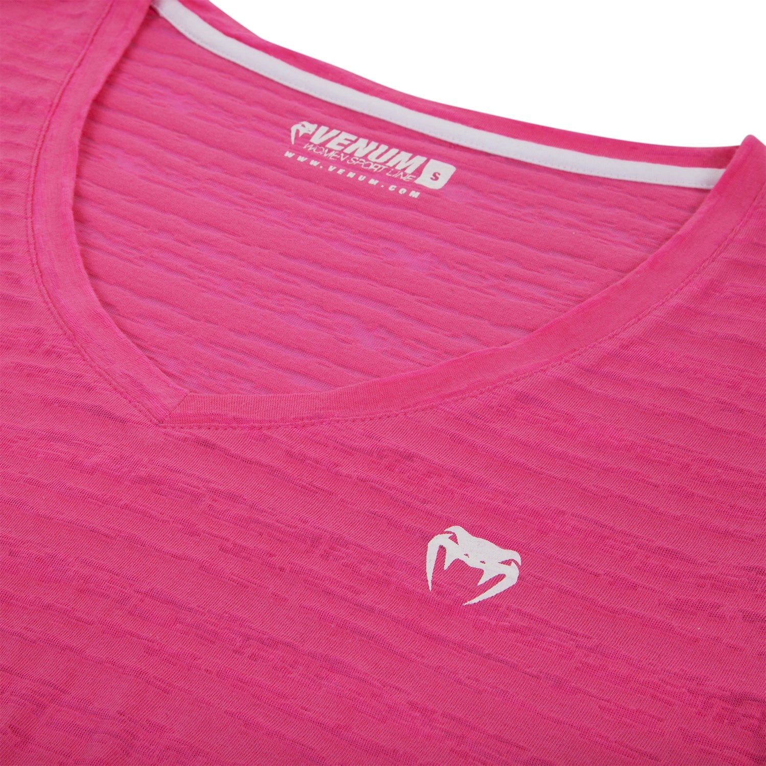 Venum Essential V Neck T-Shirt - Pink - Image 4